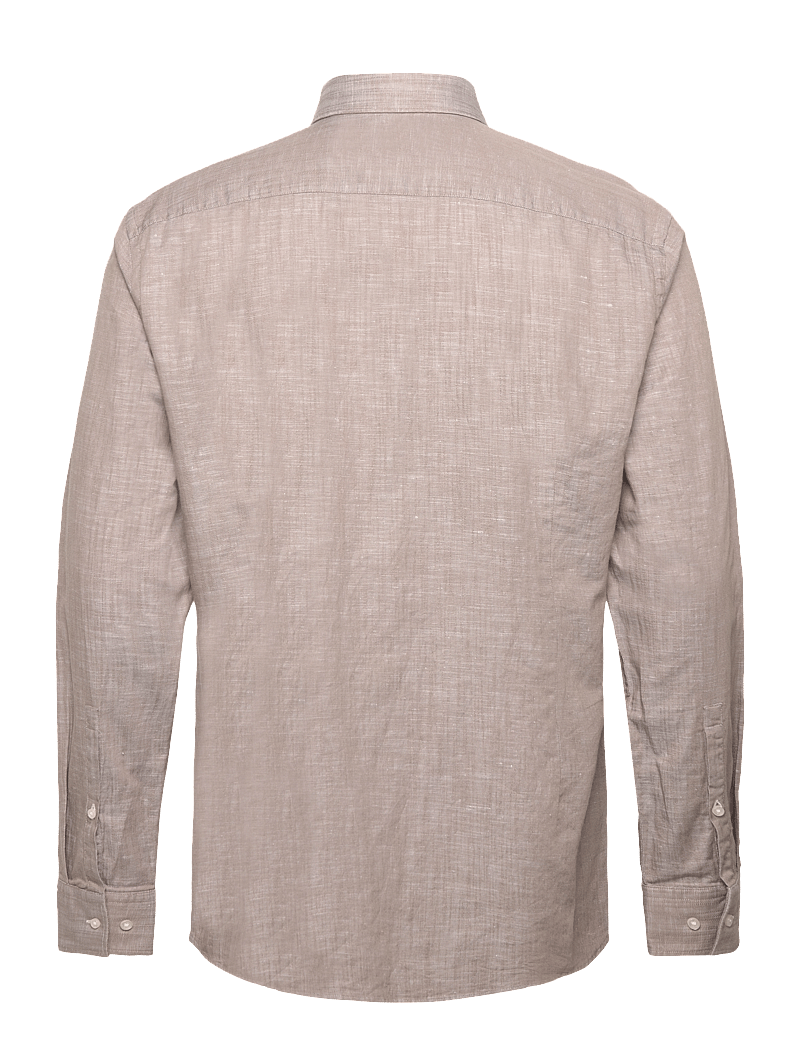 HUGO - Kason - linasest riidest särgid - medium brown - 1