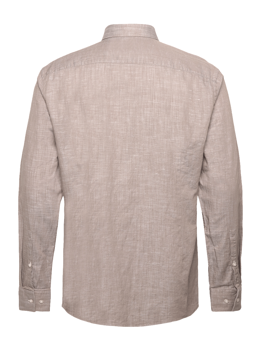 HUGO - Kason - hørskjorter - medium brown - 1