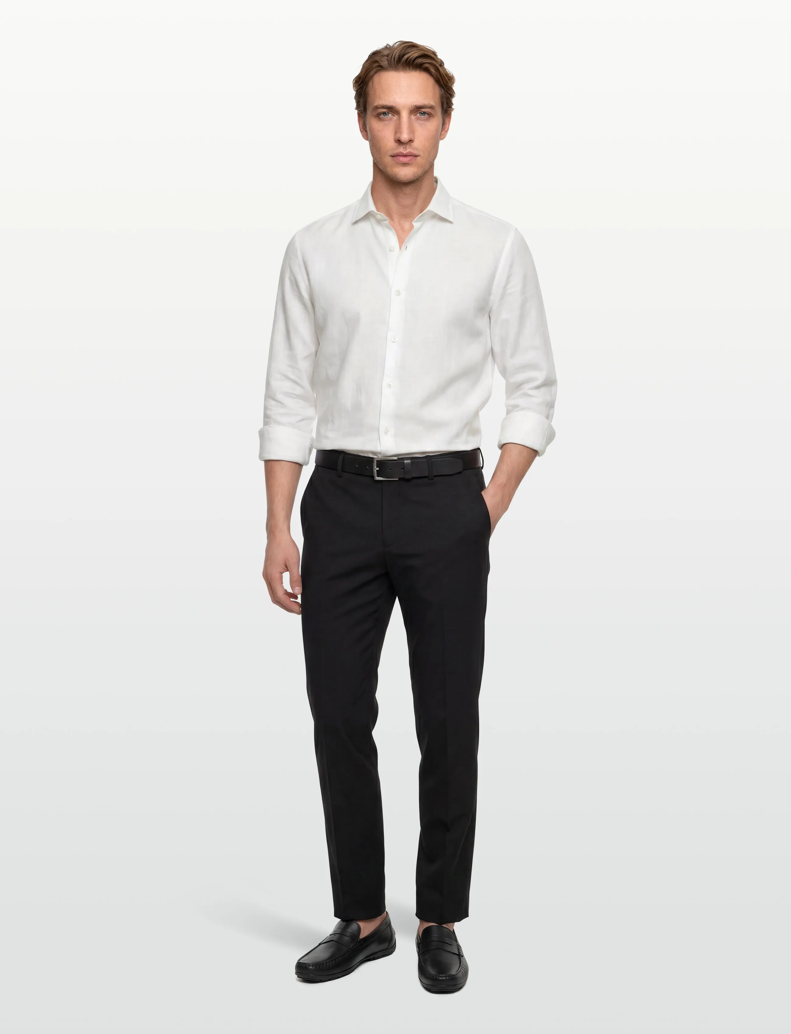 HUGO Kason - Skjortor - OPEN WHITE / white