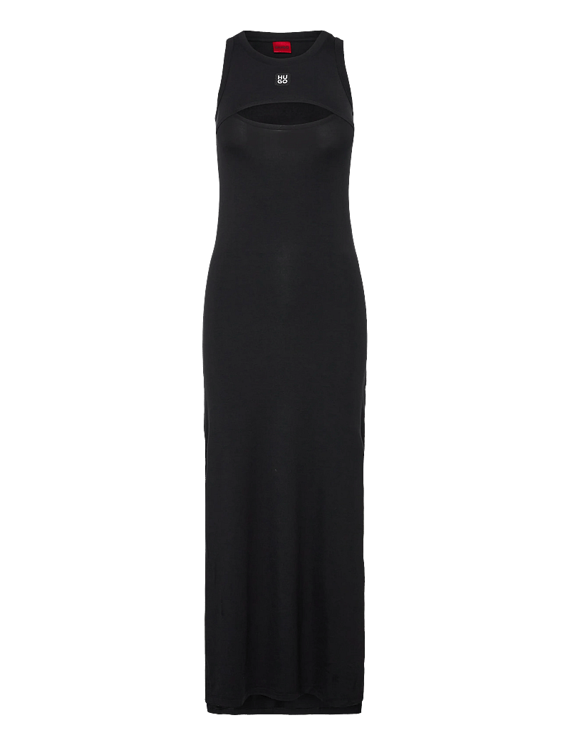 HUGO - IVY DRESS - Öösärgid - black - 0