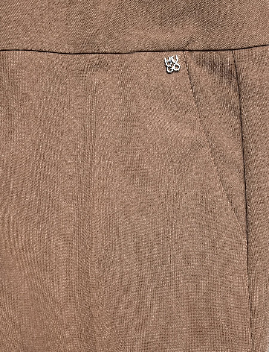 HUGO - Hagonia-1 - anzugshosen - brown overflow - 2