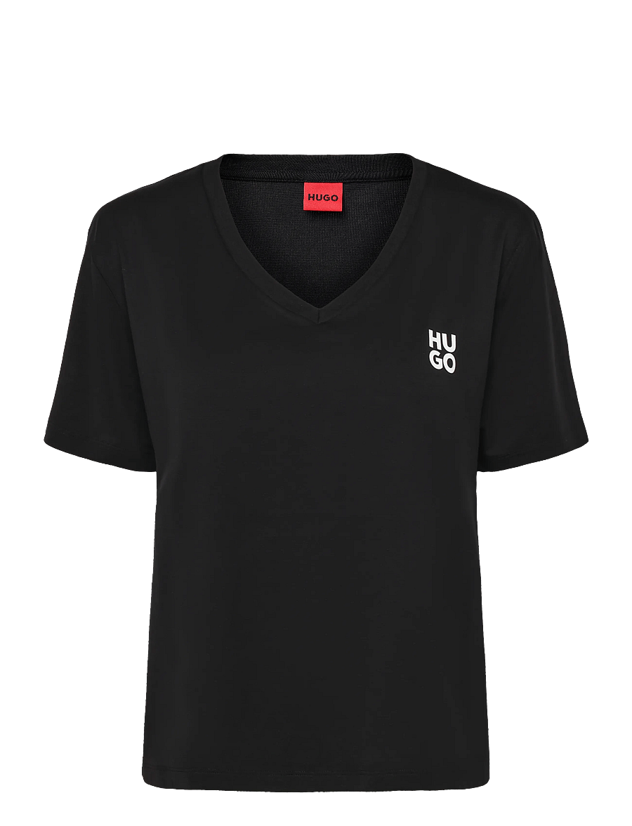 HUGO - NIKA_T-SHIRT - Överdelar - black - 0