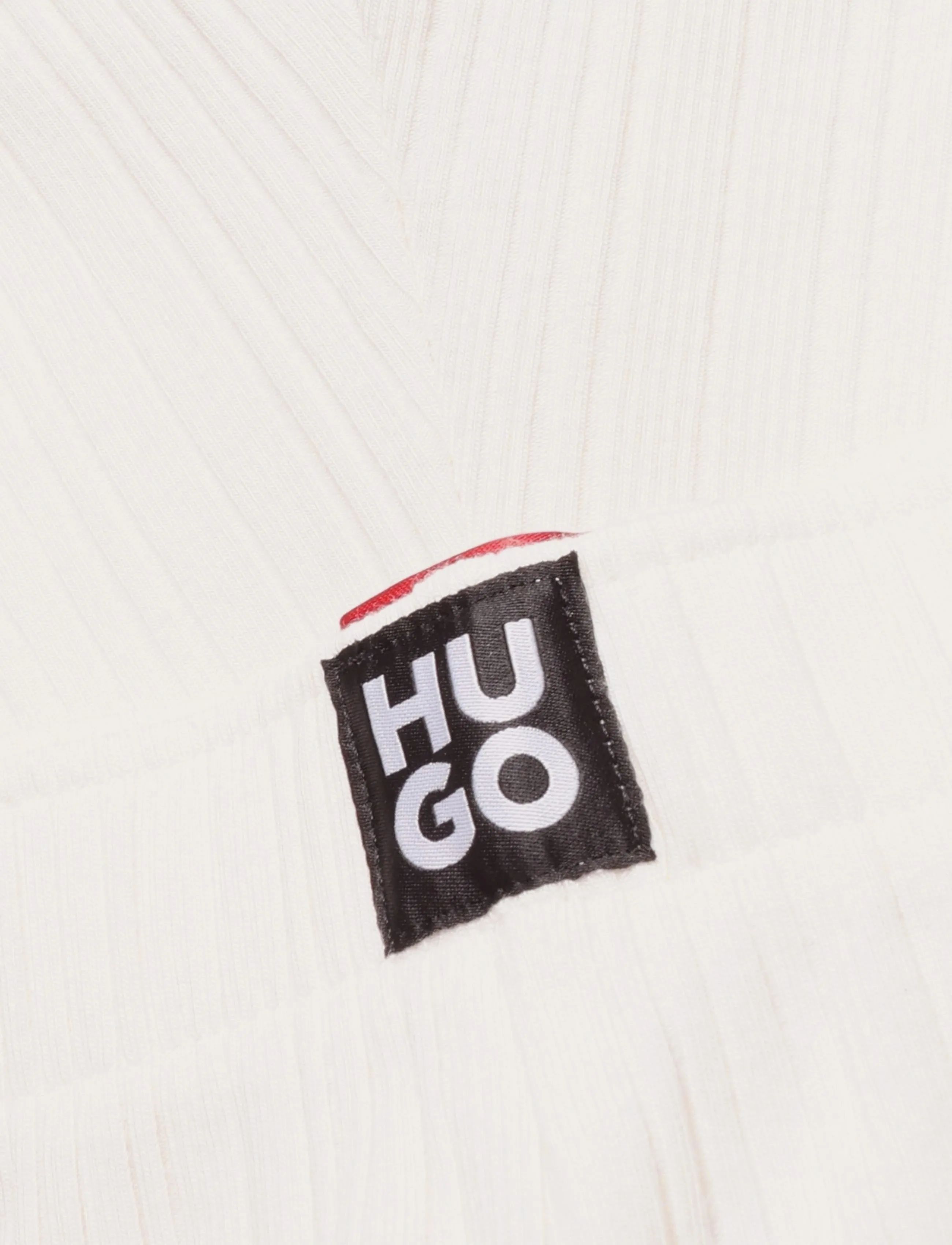 HUGO - RIB_SHORTS - pyjamasshorts - natural - 2