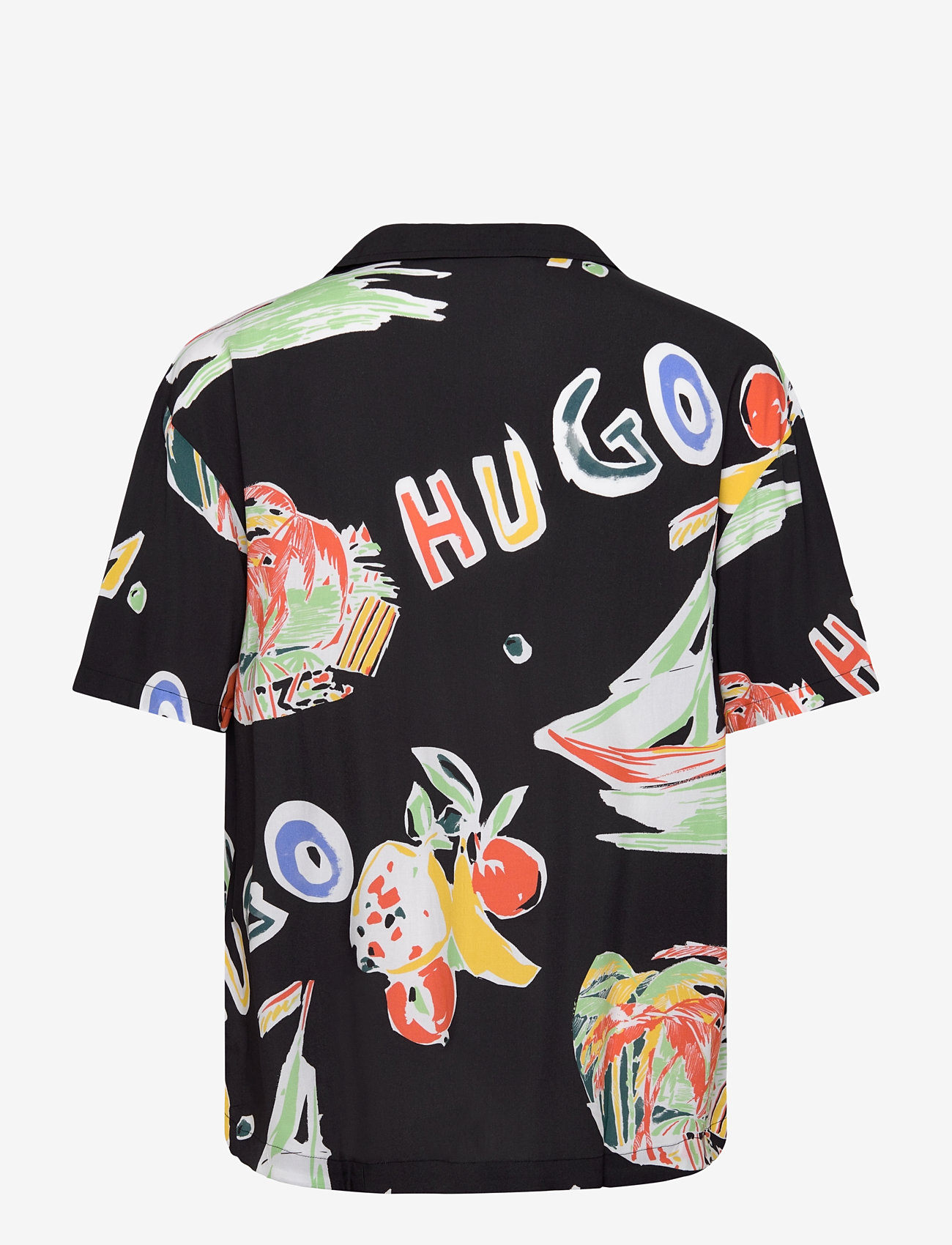 HUGO - BEACH SHIRT RELAXED - basic skjorter - black - 1