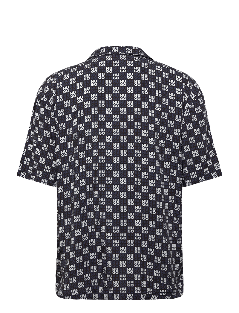 HUGO - BEACH SHIRT RELAXED - kurzarmhemden - navy - 2