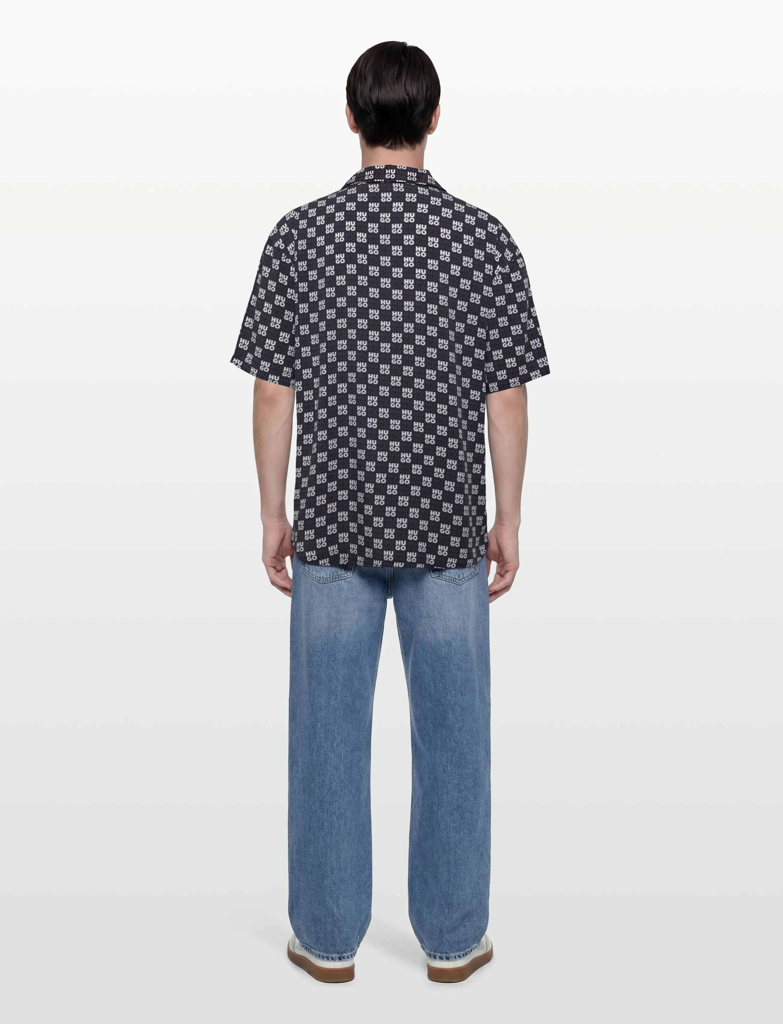 HUGO - BEACH SHIRT RELAXED - casual hemden - navy - 4