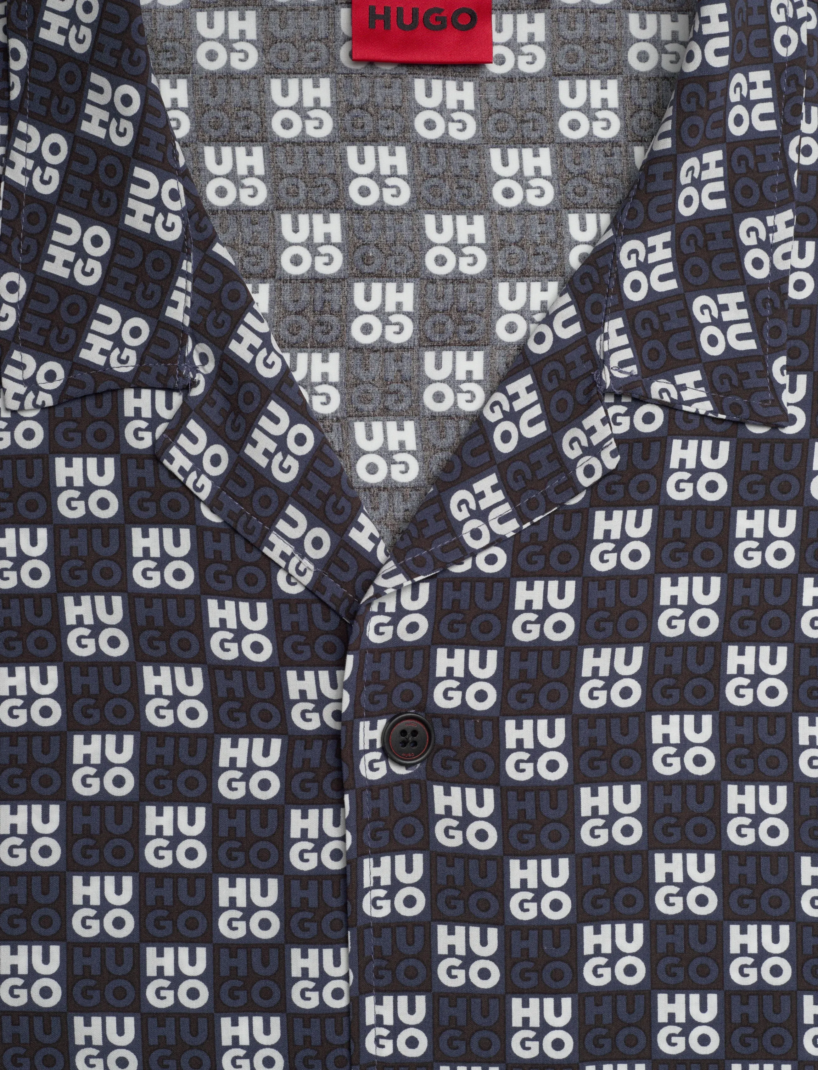 HUGO - BEACH SHIRT RELAXED - casual hemden - navy - 5