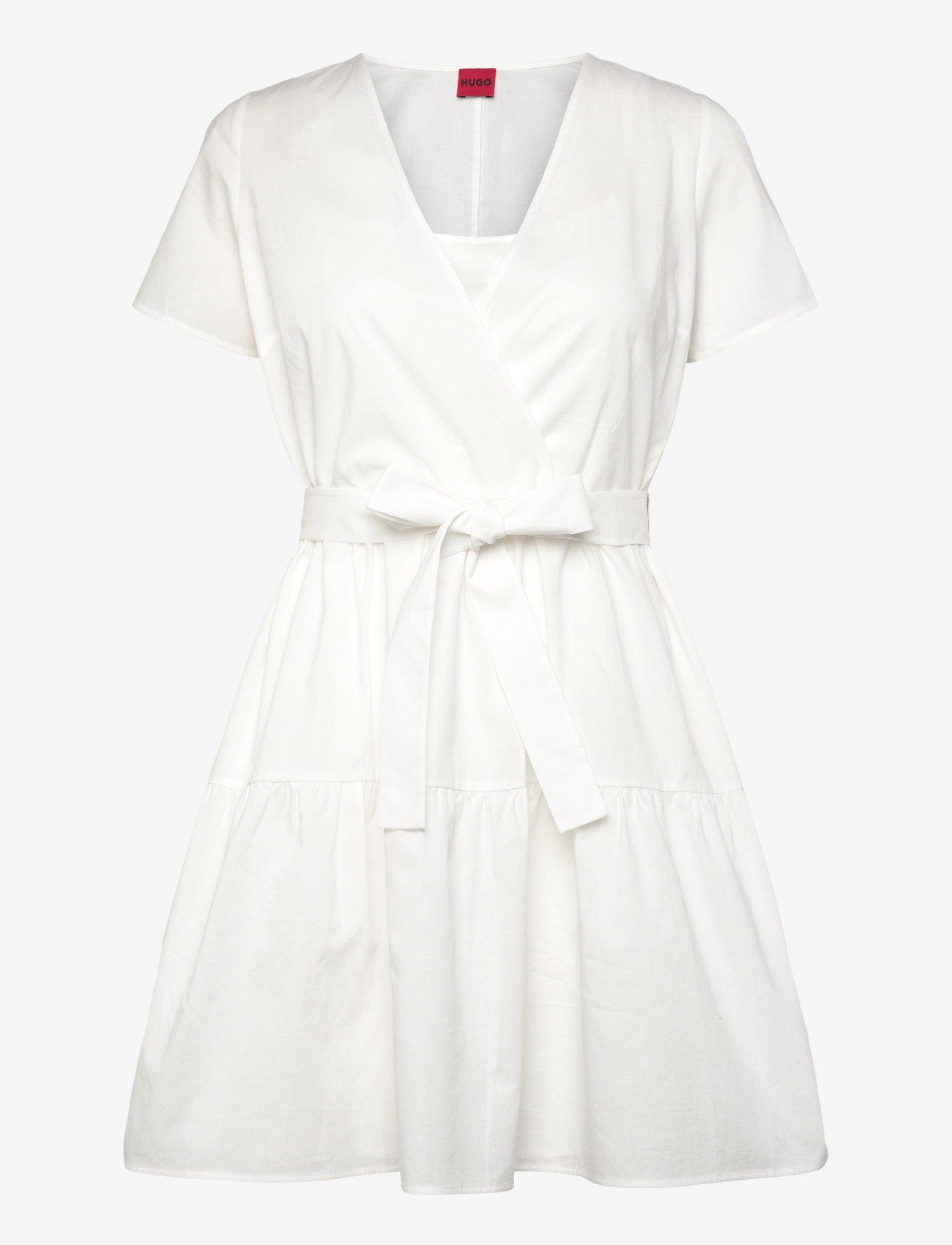 HUGO - Kilisa-1 - kurze kleider - natural - 0