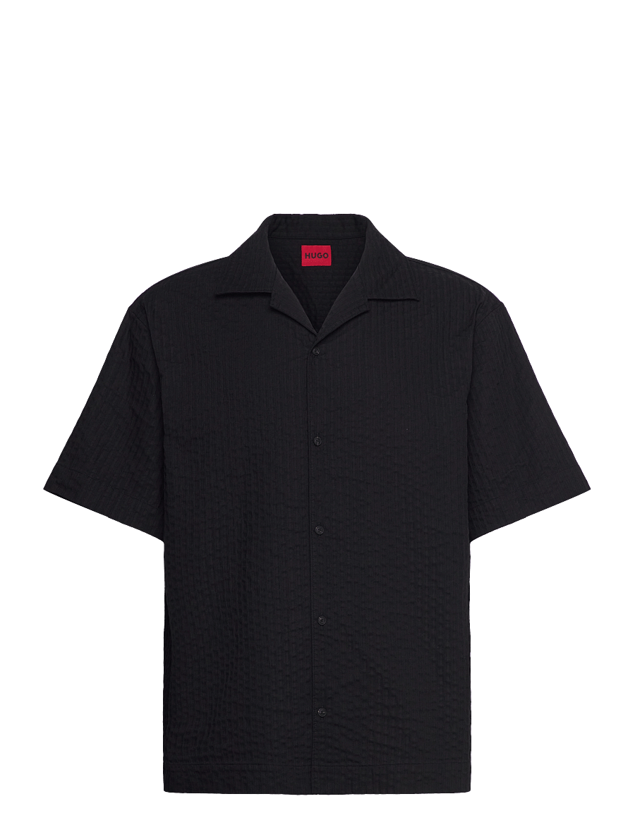 HUGO - Espino - kortærmede skjorter - black - 0