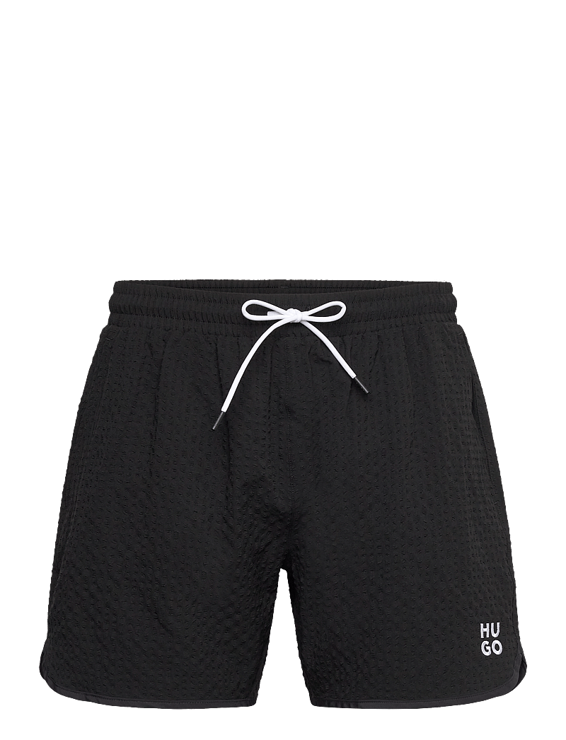 HUGO - CHAFFLE SWIMTRUNK - badehose - black - 0