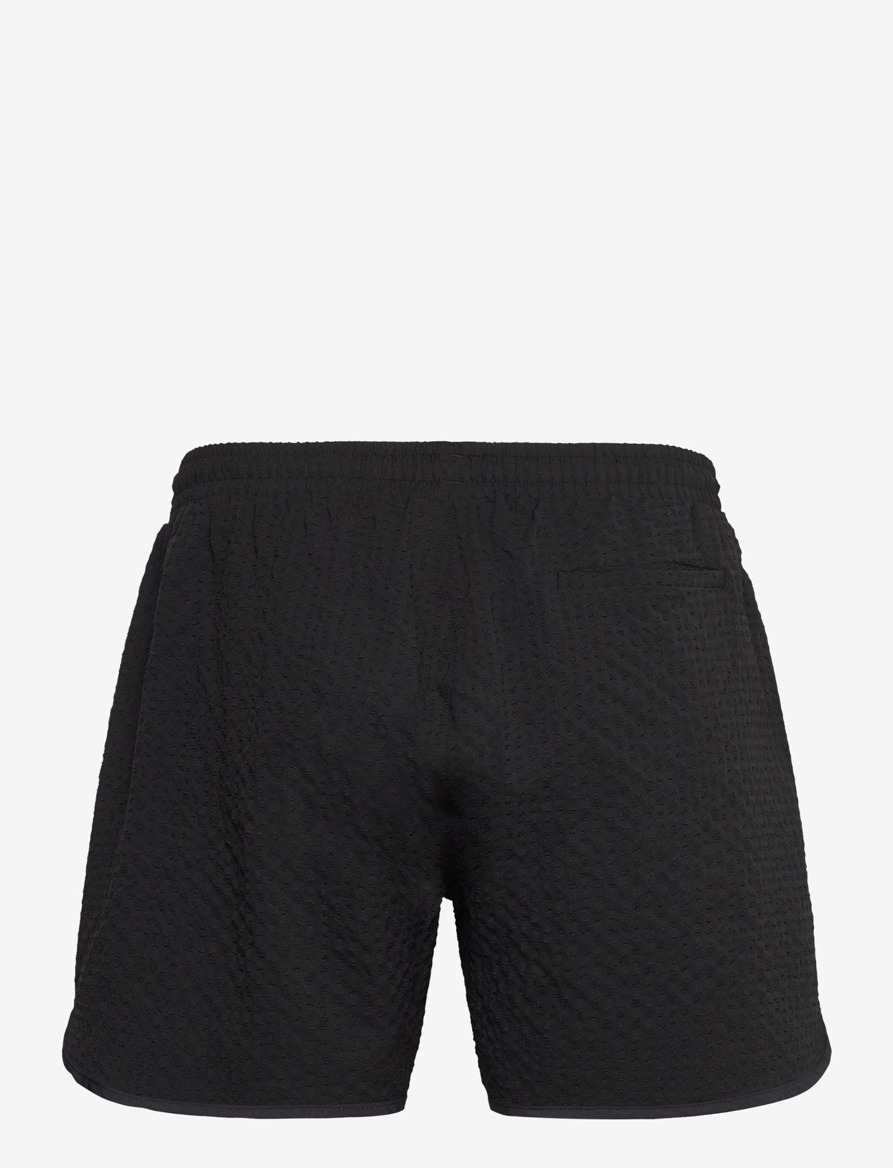 HUGO - CHAFFLE SWIMTRUNK - badeshorts - black - 1