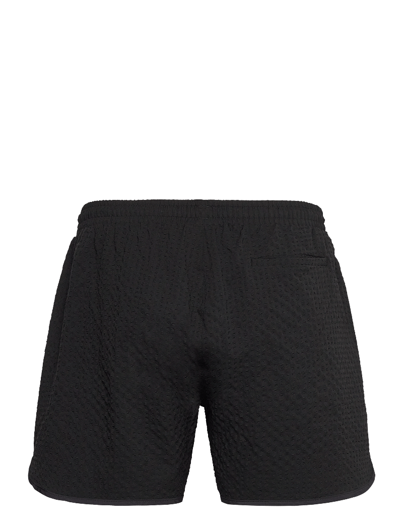 HUGO - CHAFFLE SWIMTRUNK - badehose - black - 1