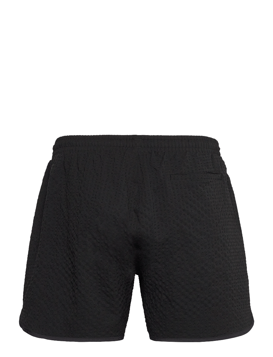 HUGO - CHAFFLE SWIMTRUNK - badshorts - black - 1