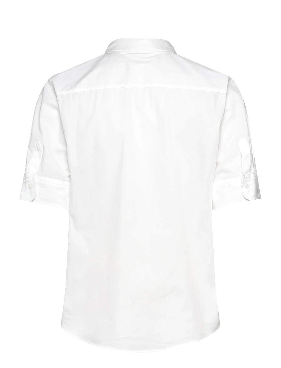 HUGO - The Summer Shirt - kortärmade skjortor - white - 2