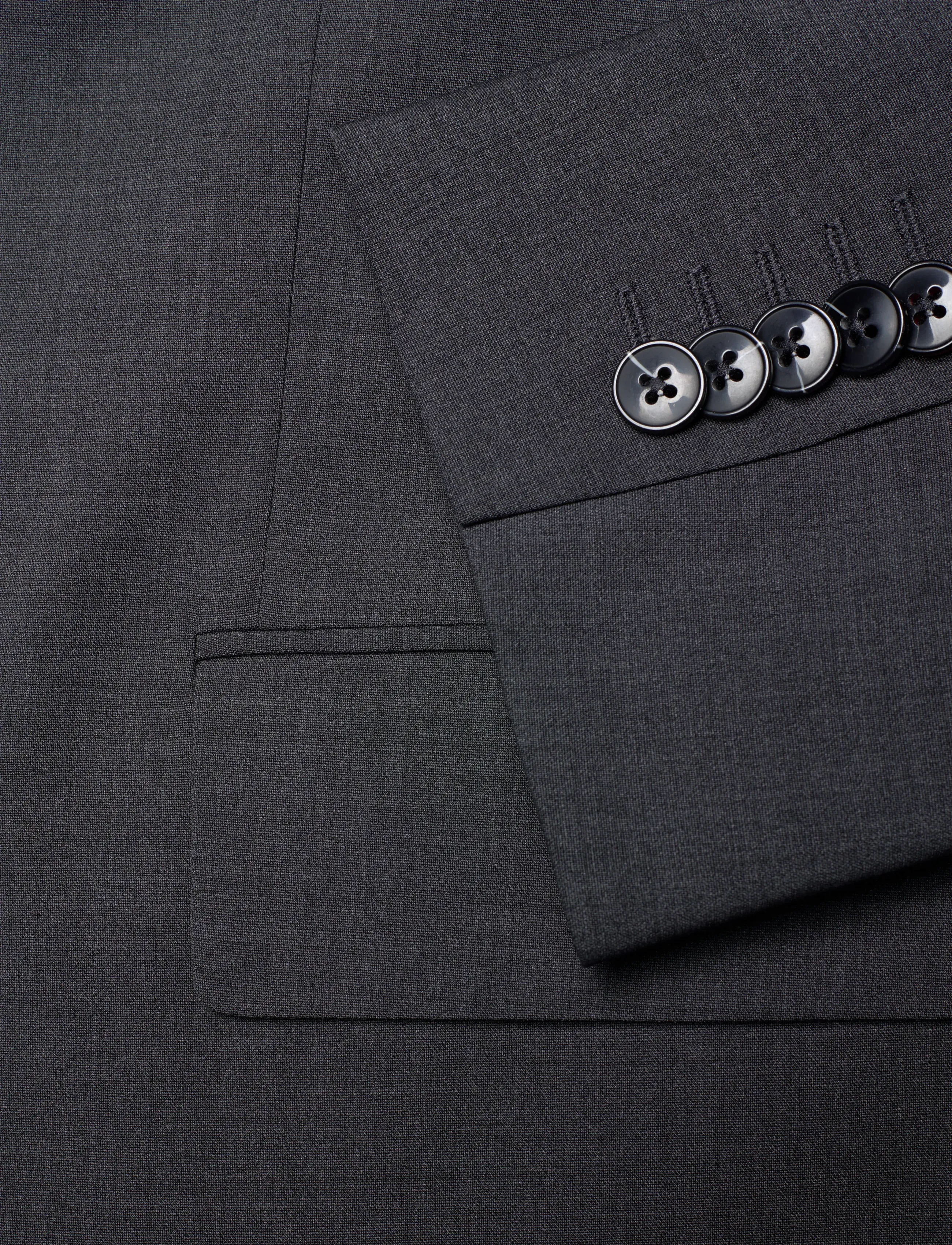 HUGO - Karl253X-MH - yksiriviset bleiserit - dark grey - 3