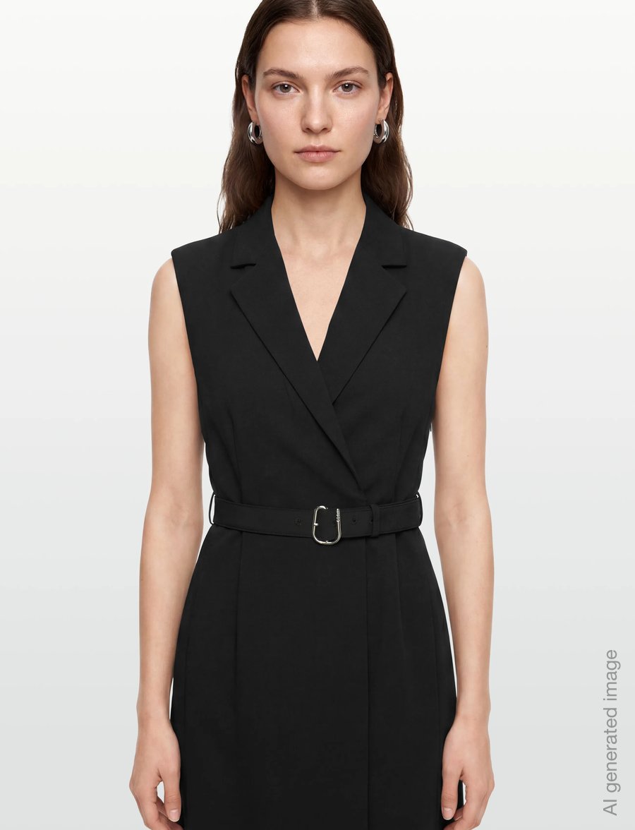 HUGO - Komea - kurze kleider - black - 3