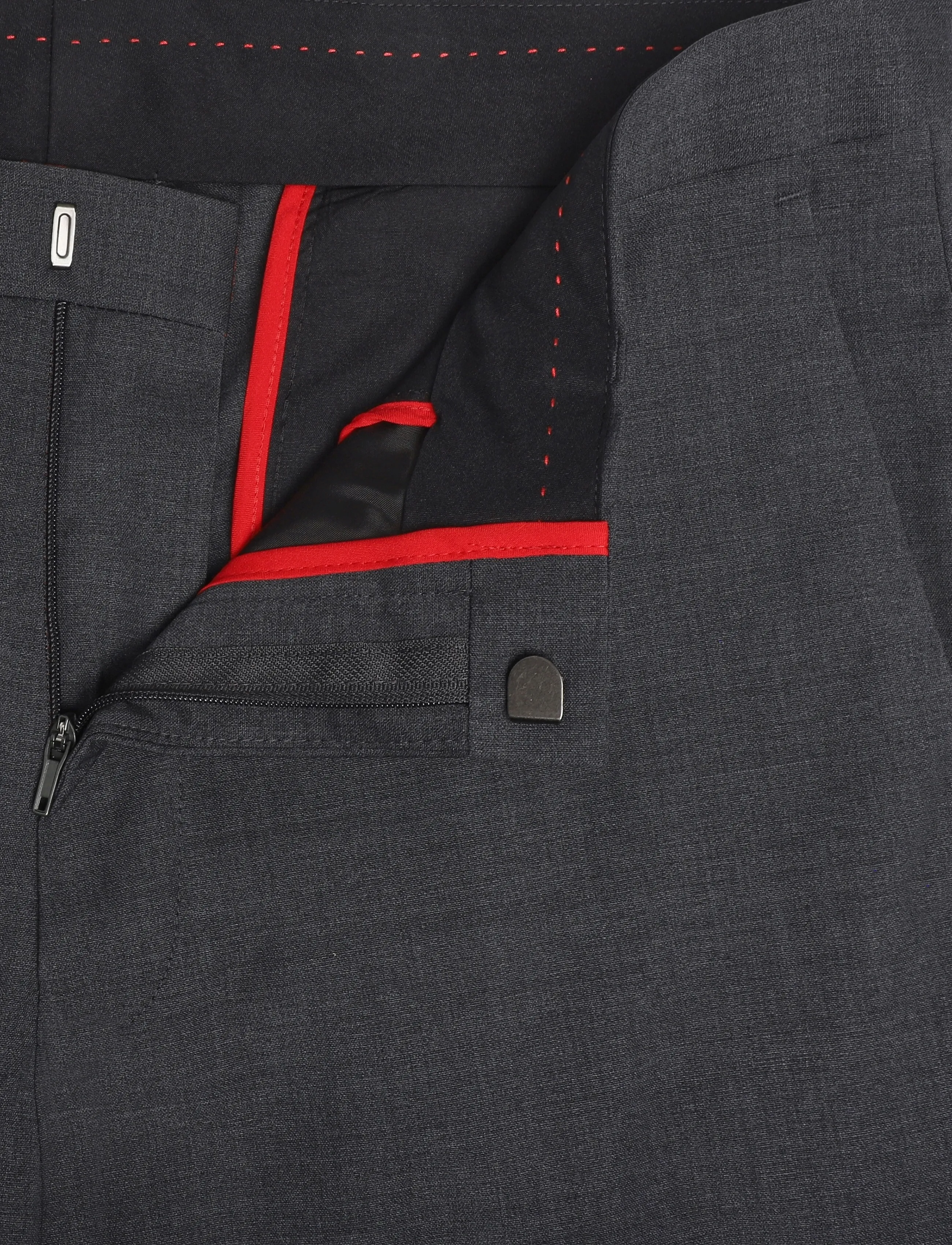 HUGO - Hesten253X-MH - habitbukser - dark grey - 3