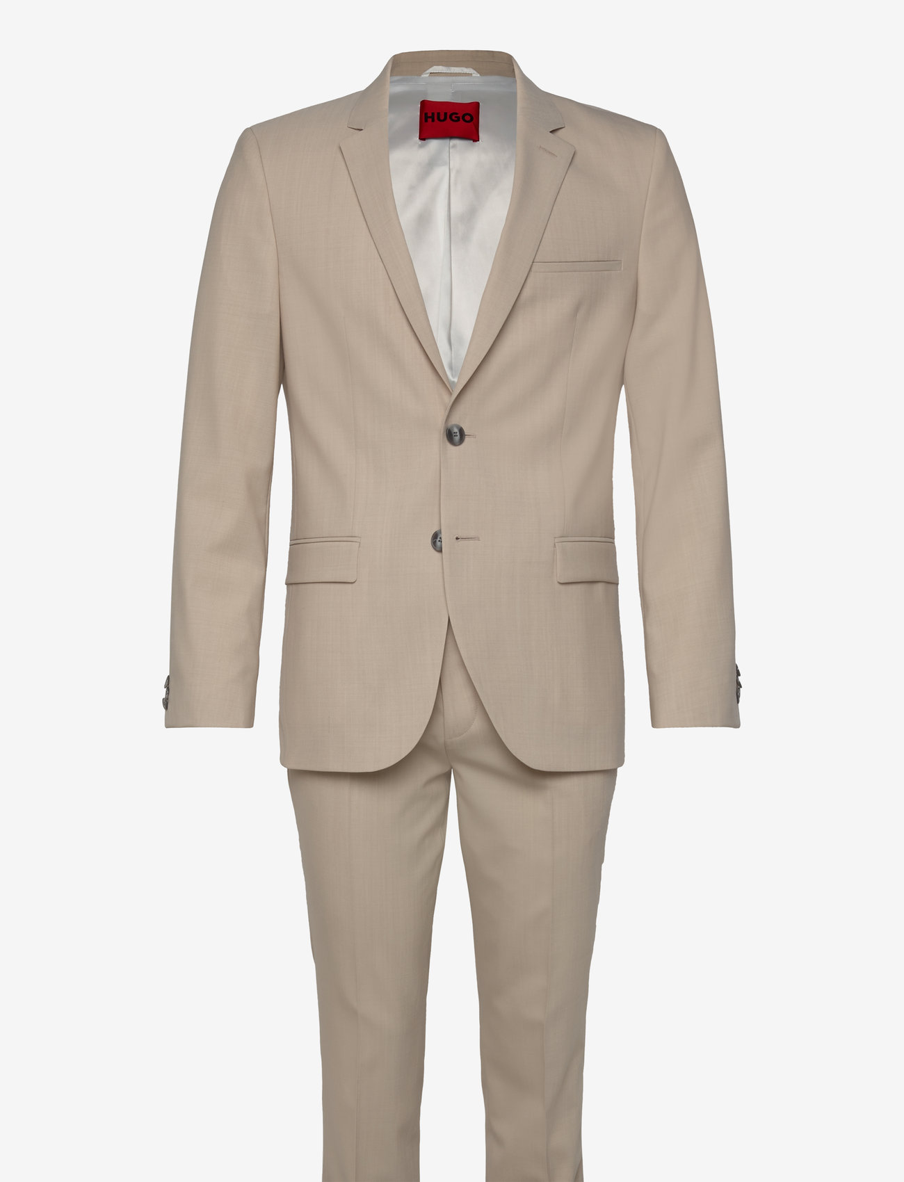 HUGO - Arti/Hesten232X - zweireiher anzüge - light beige - 0