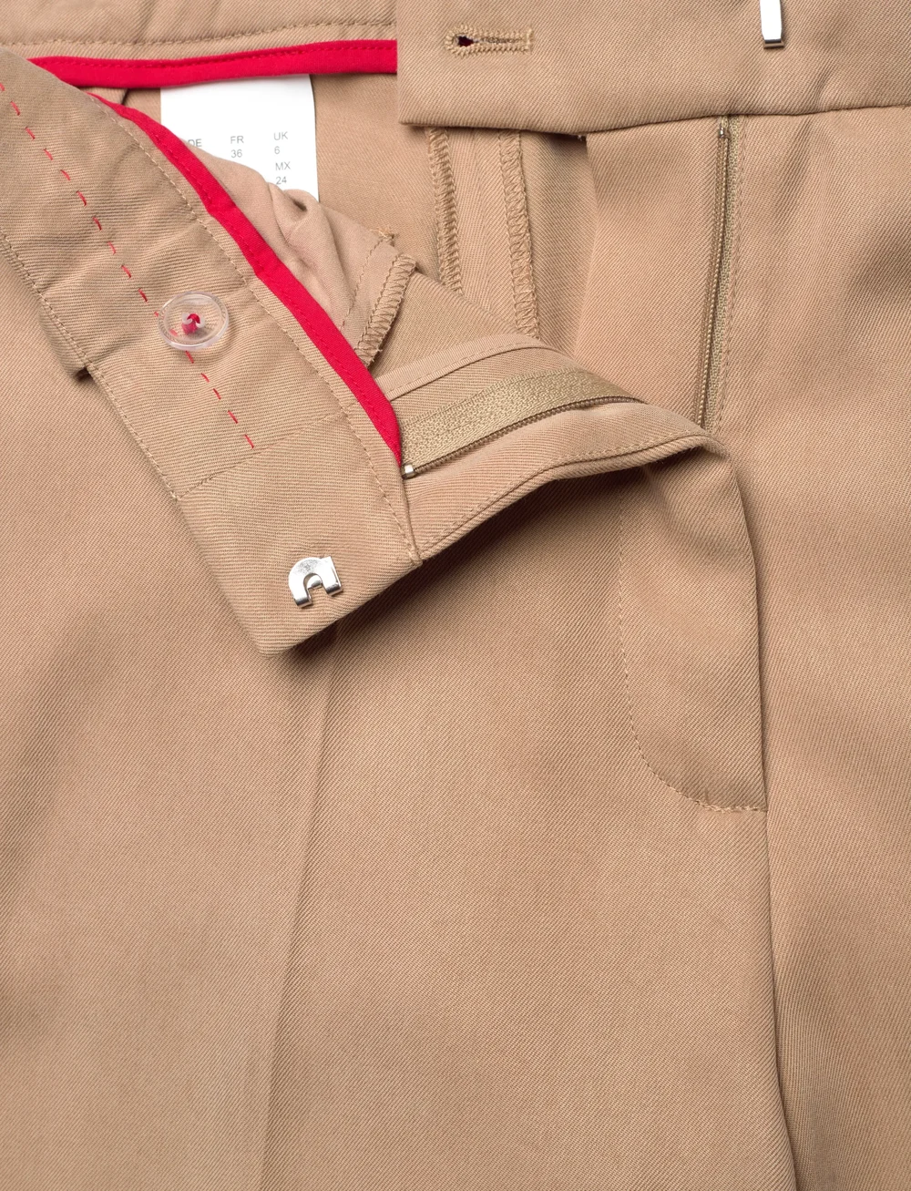 HUGO - Hasene-1 - tailored trousers - light beige - 3