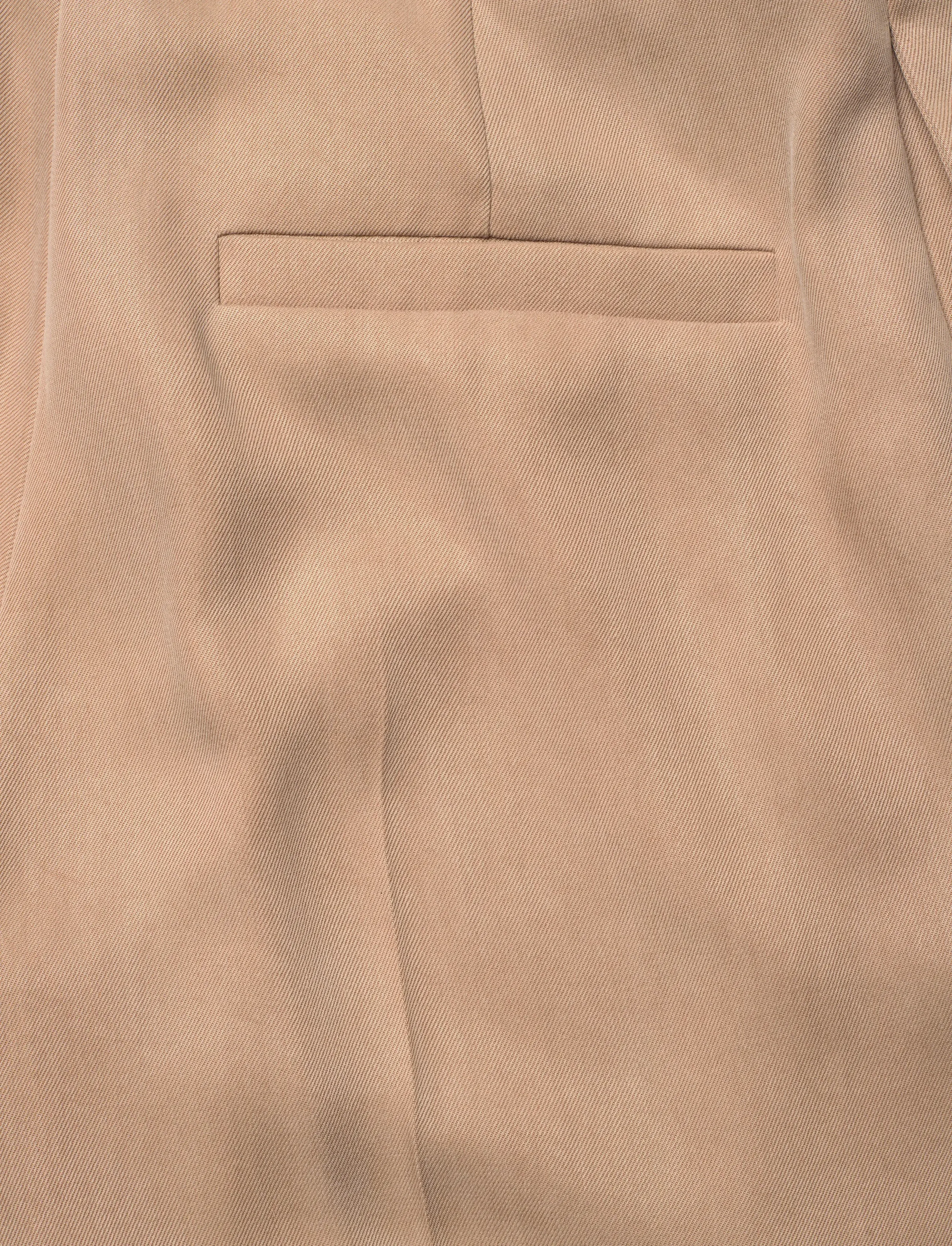 HUGO - Hasene-1 - hosen mit weitem bein - light beige - 4