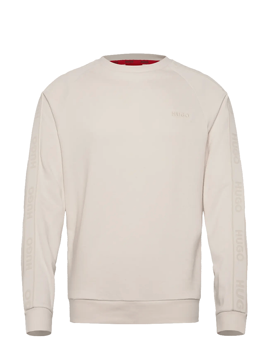 HUGO - LIAM Sweatshirt - pyjamaoberteile - natural - 0