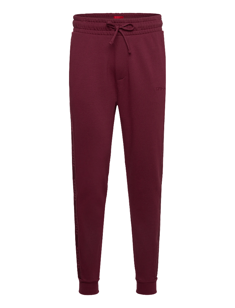 HUGO - LIAM Long pant - osta tyylin mukaan - dark red - 0