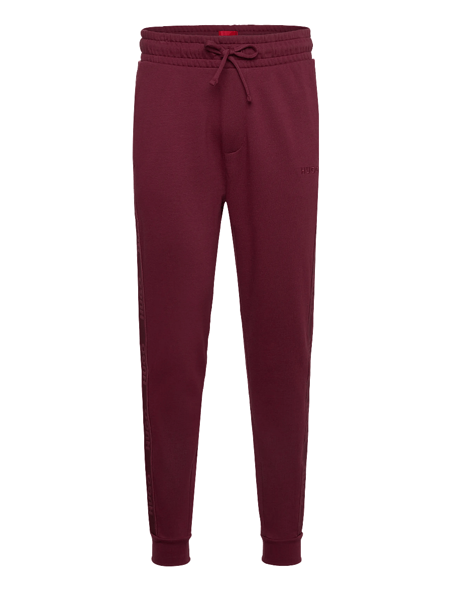 HUGO - LIAM Long pant - shoppa efter stil - dark red - 0