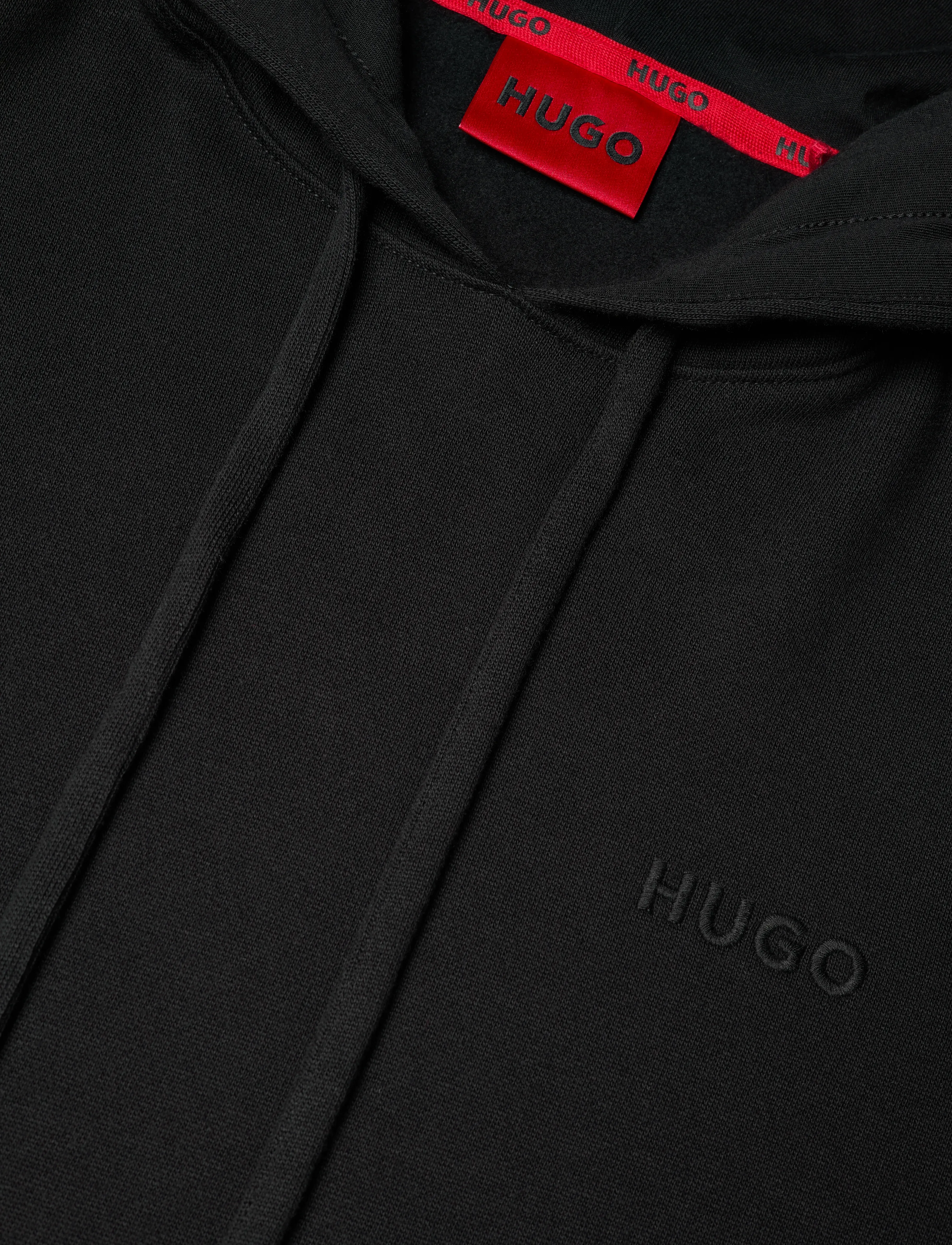 HUGO - LIAM Hoodie - gensere - black - 4