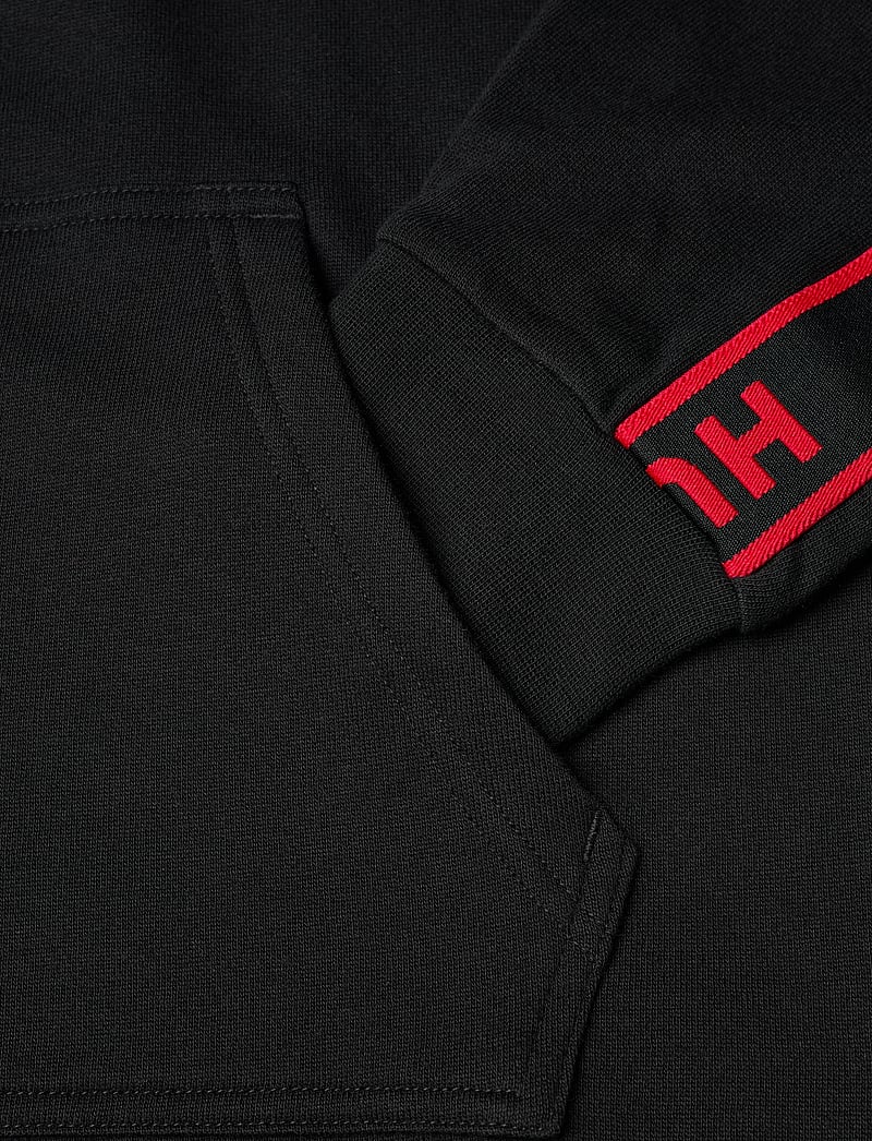 HUGO - LIAM Hoodie - kapuutsiga dressipluusid - black - 5