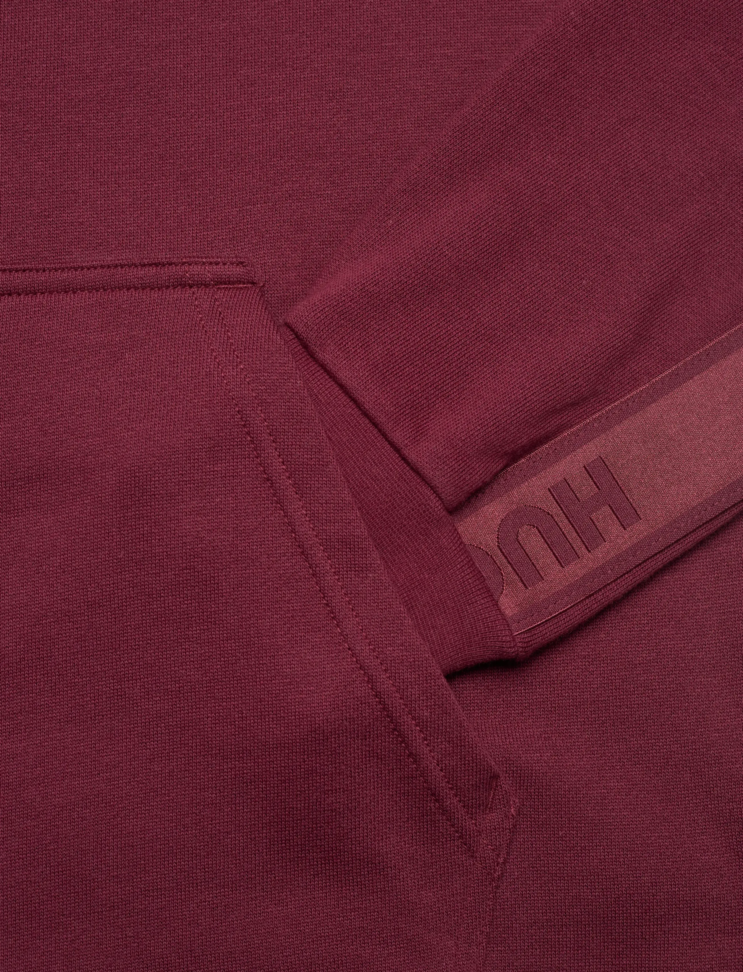 HUGO - LIAM Hoodie - kapuutsiga dressipluusid - dark red - 3