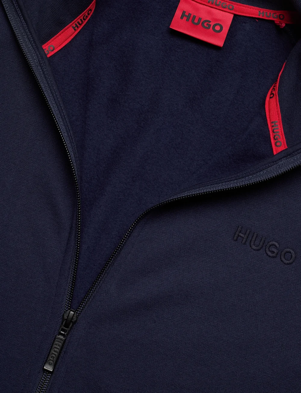 HUGO - LIAM Zip jacket - dressipluusid - dark blue - 2