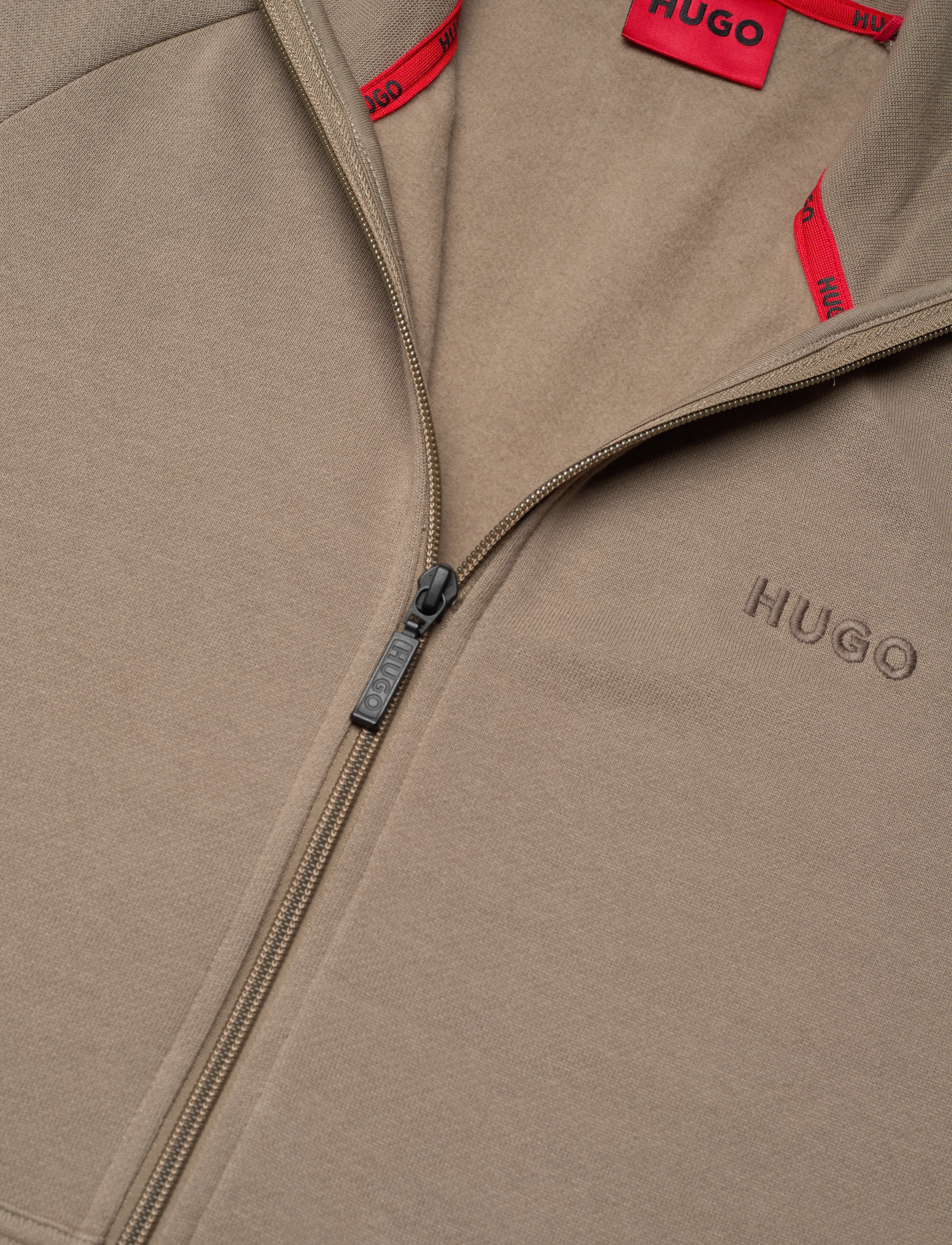 HUGO - LIAM Zip jacket - medium brown - 2