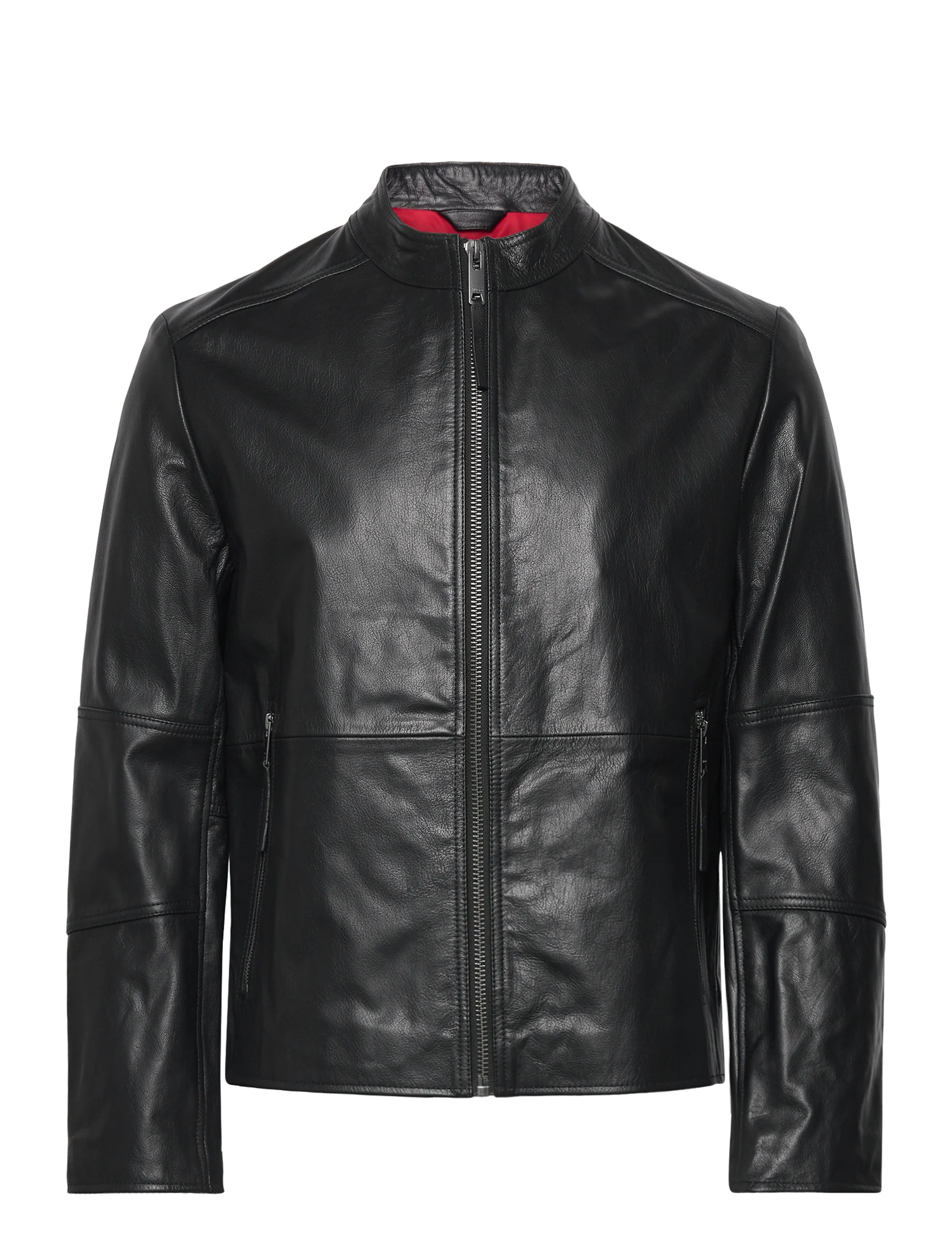 HUGO Lokis-3 - Lederjacken - BLACK / black