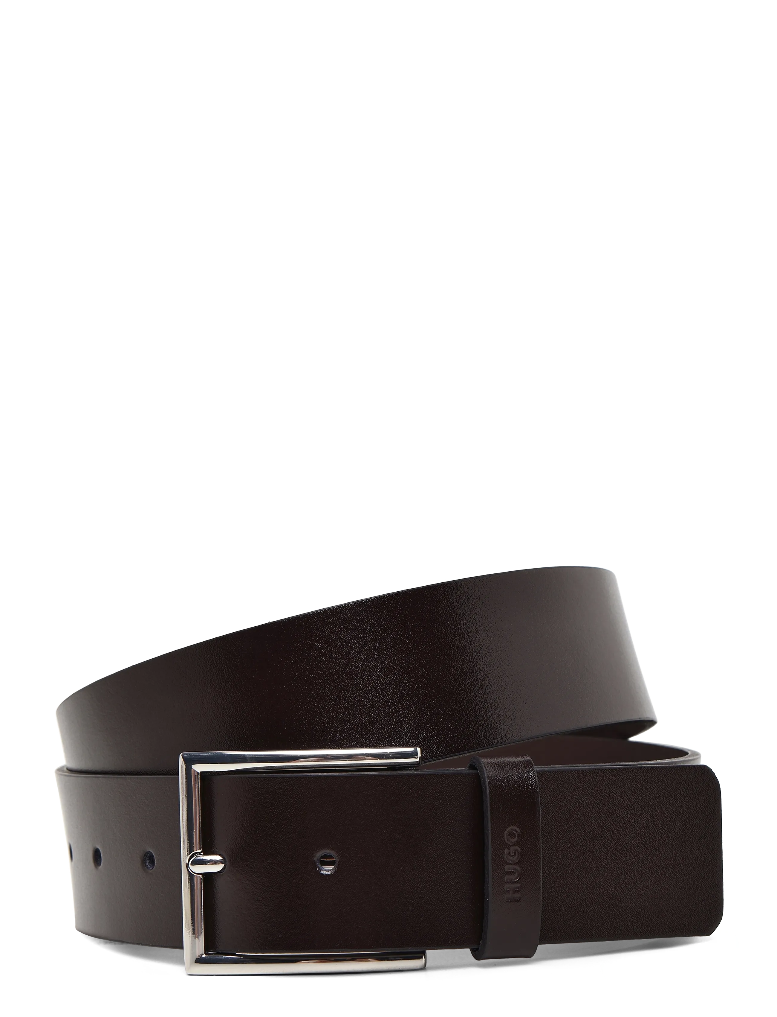 HUGO Giaspo_Sz40, 95, Brown, Bælter > Klassiske Bælter, Herre