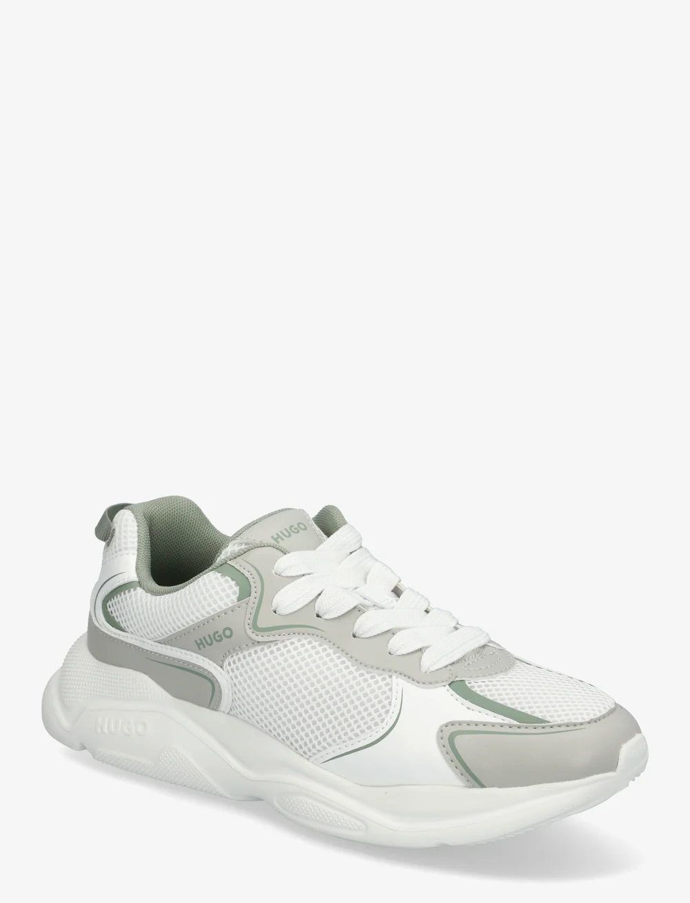 HUGO - Leon_Runn_mepu - niedrige sneakers - open white - 0