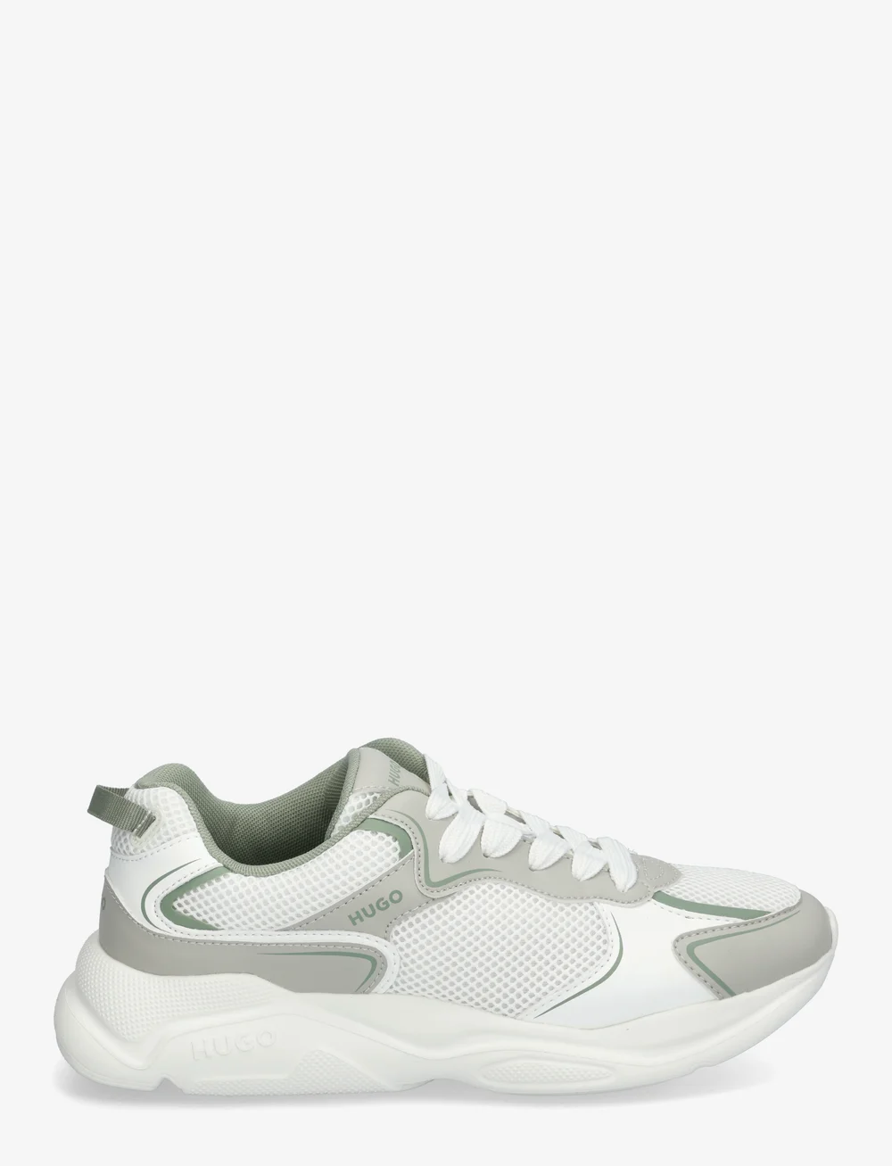 HUGO - Leon_Runn_mepu - niedrige sneakers - open white - 1