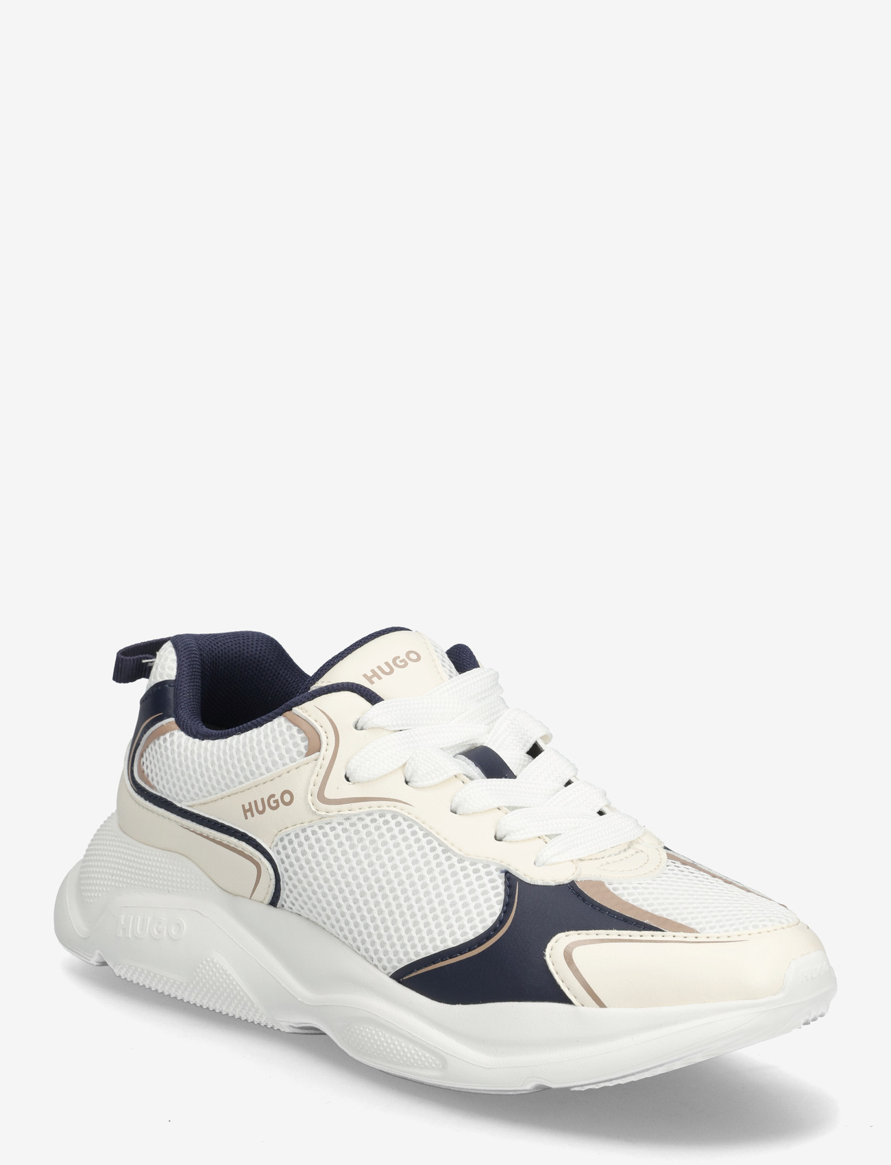 HUGO - Leon_Runn_mepu - hohe sneaker - open white - 0