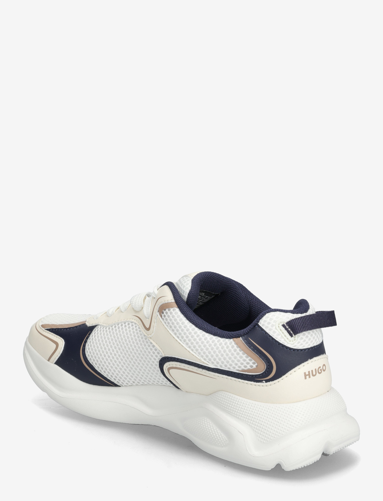 HUGO - Leon_Runn_mepu - hohe sneaker - open white - 2