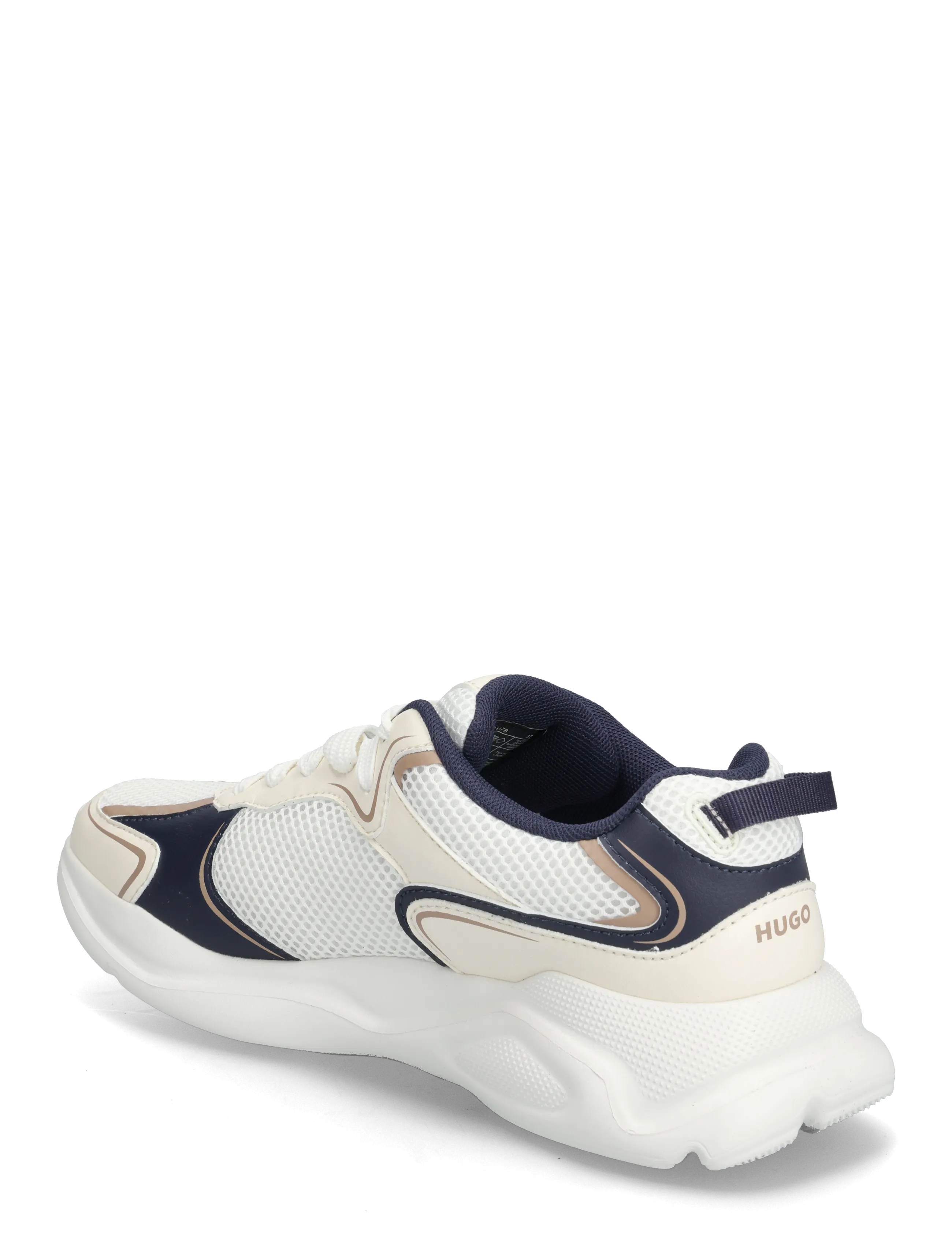 HUGO - Leon_Runn_mepu - høje sneakers - open white - 2