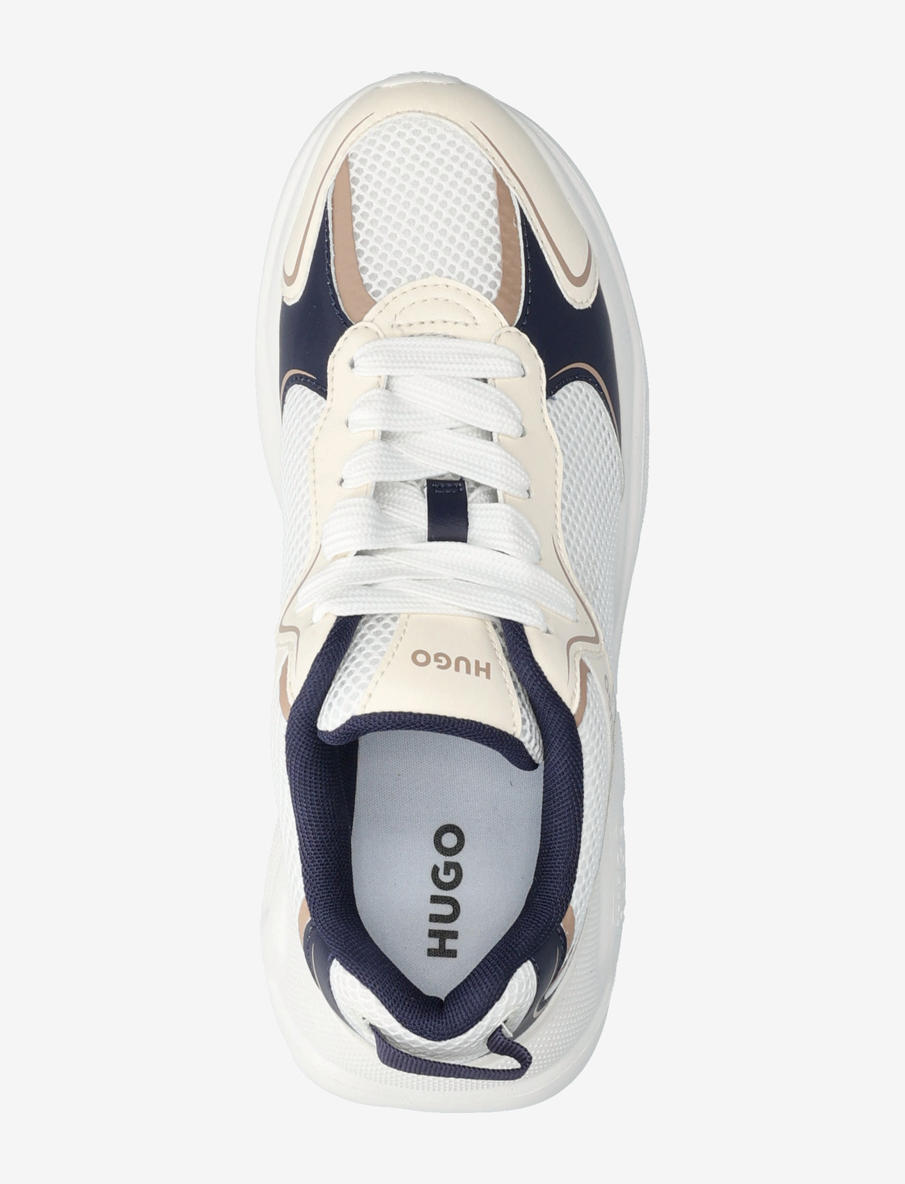 HUGO - Leon_Runn_mepu - hohe sneaker - open white - 3