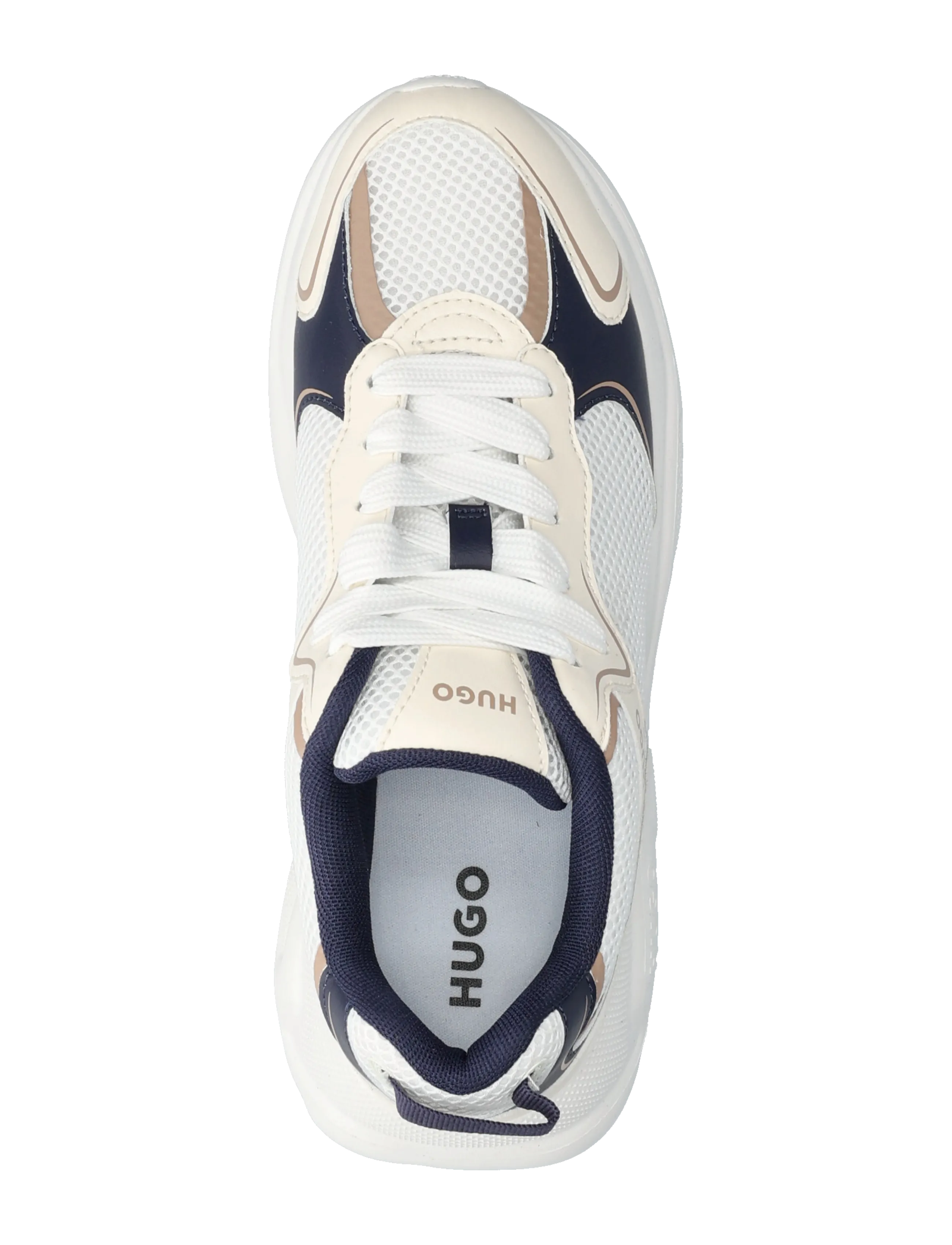 HUGO - Leon_Runn_mepu - høje sneakers - open white - 3