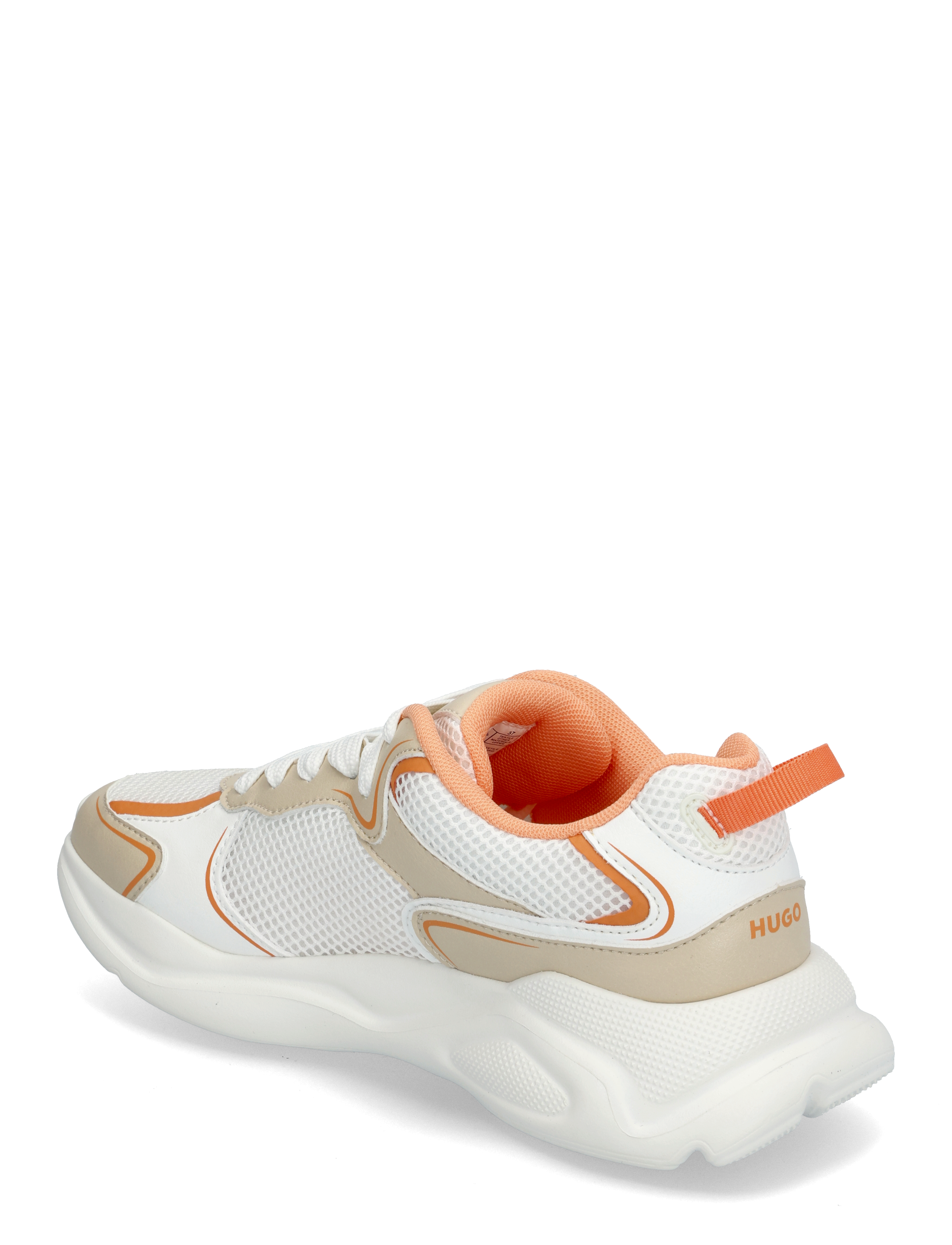 HUGO - Leon_Runn_mepu - høje sneakers - open white - 2