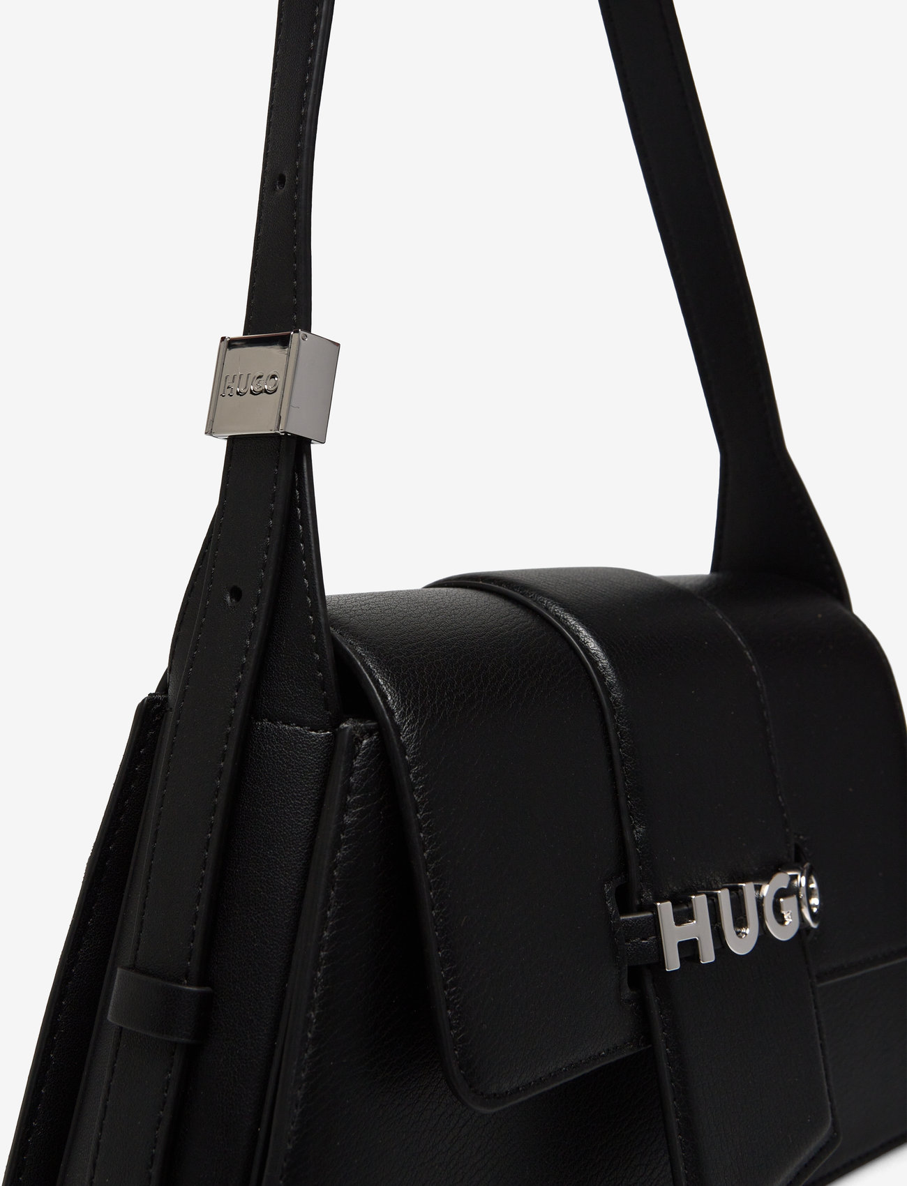 HUGO - Mel 2.0 Sh. Bag Flap - geburtstagsgeschenke - black - 3