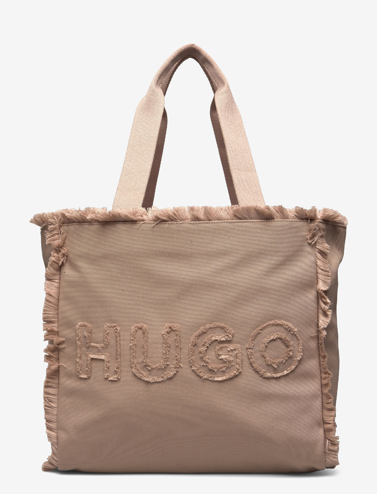 HUGO - Becky Tote CA - tote bags - dark beige - 0