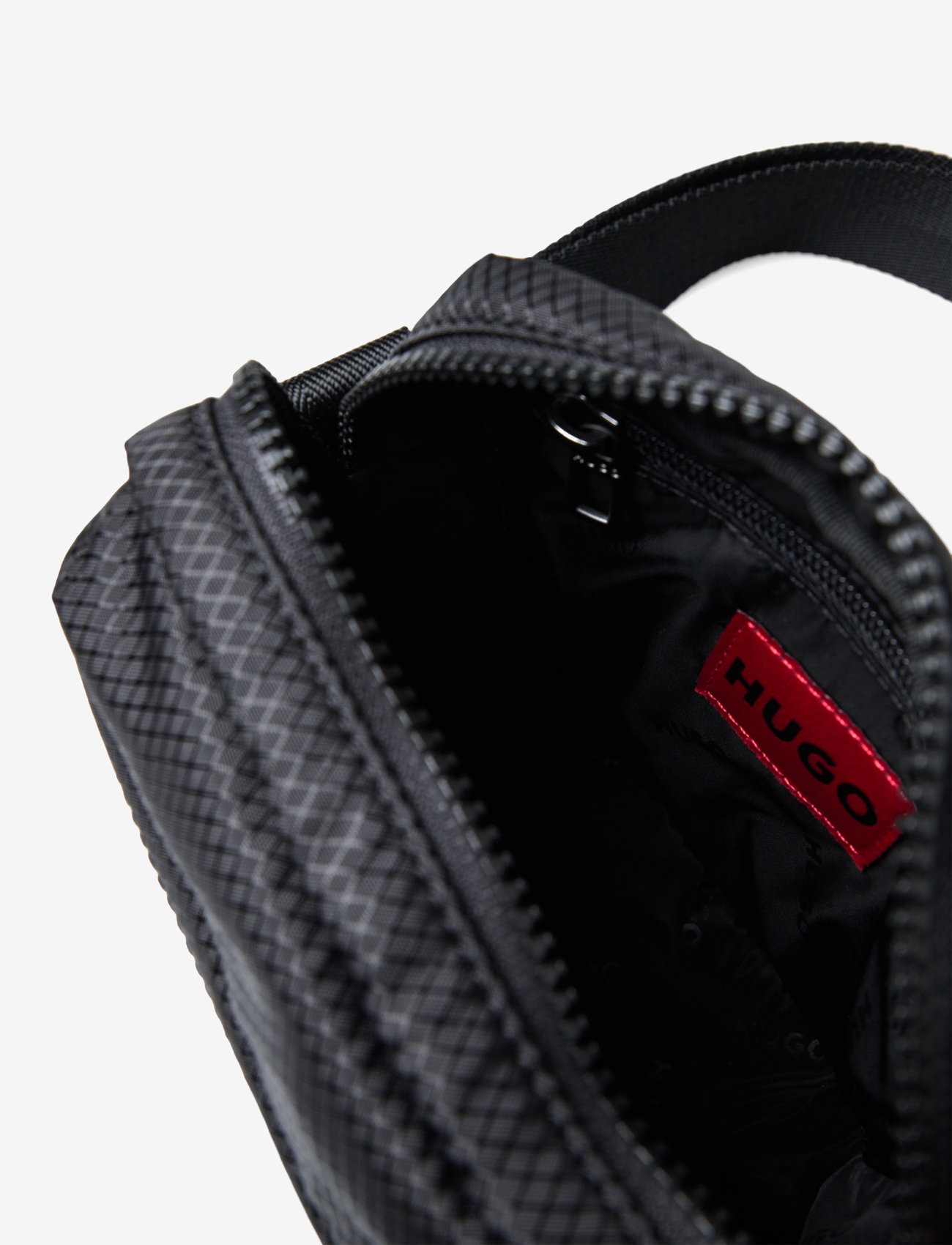 HUGO - Shaun_NS Zip - schultertaschen - black - 4