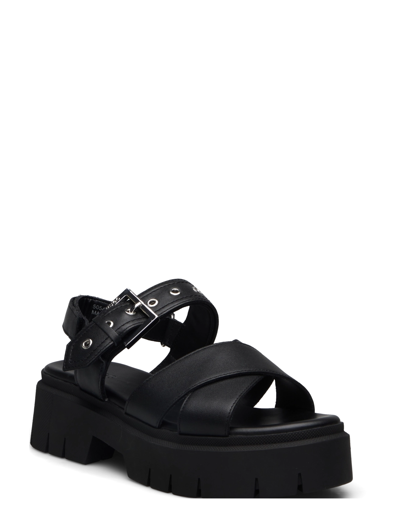HUGO Kris_Sandal_BKNA - Kontsata sandaalid - BLACK / black