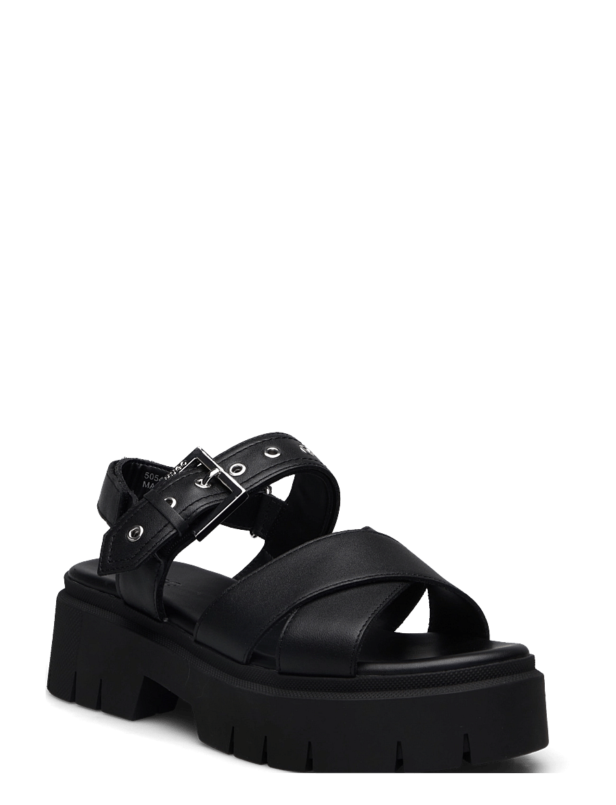 HUGO - Kris_Sandal_BKNA - madalad sandaalid - black - 0