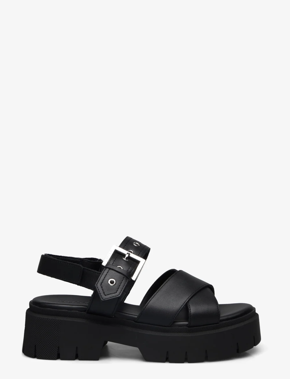 HUGO - Kris_Sandal_BKNA - flache sandalen - black - 1