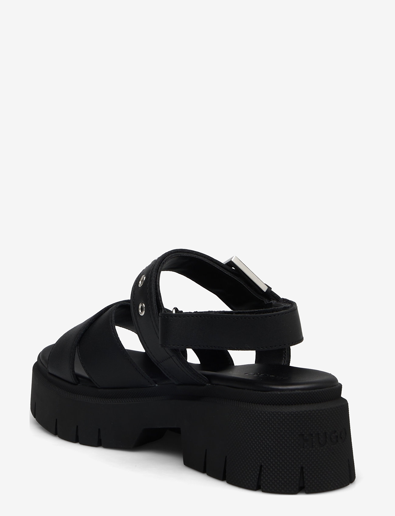 HUGO - Kris_Sandal_BKNA - flade sandaler - black - 2
