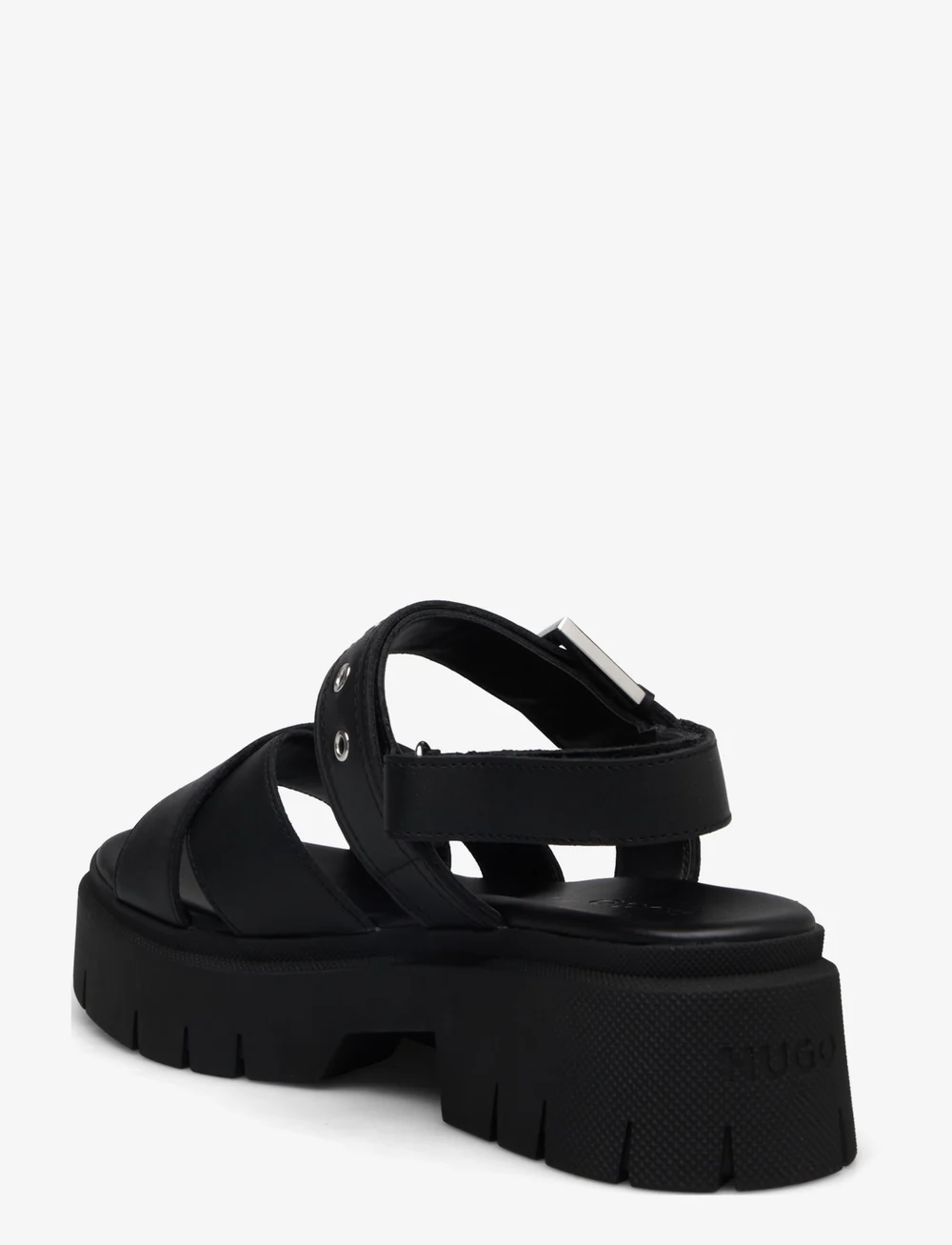 HUGO - Kris_Sandal_BKNA - flache sandalen - black - 2